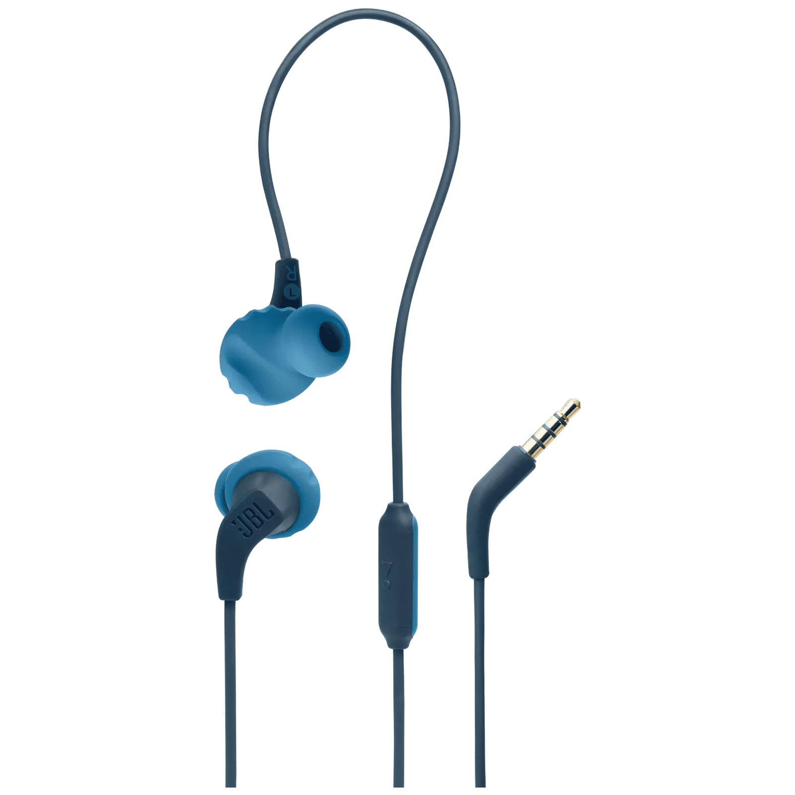 JBL Endurance Run 2 Wired Earphone with Mic (In Ear, Blue)_1