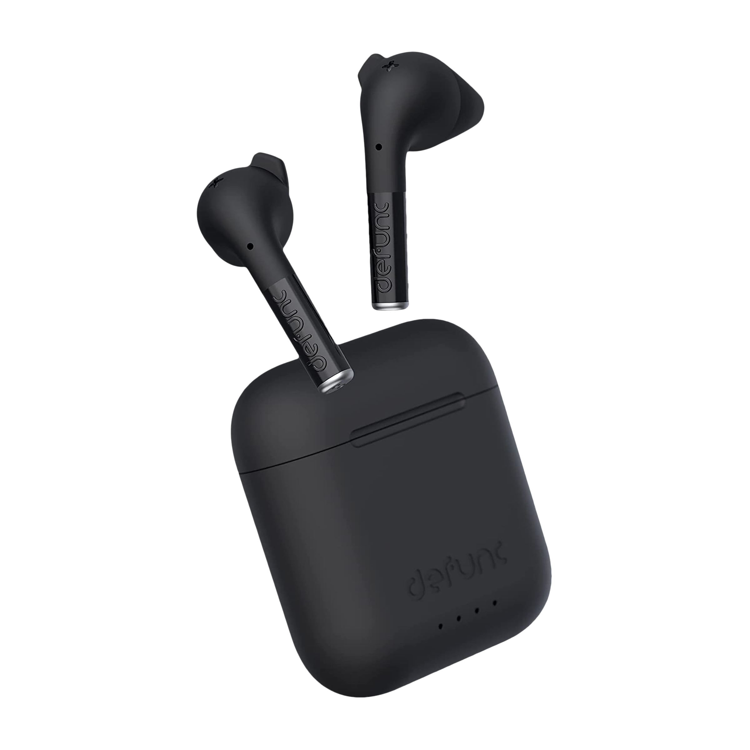defunc True Talk TWS Earbuds with Environmental Noise Cancellation (IPX4 Waterproof, 13mm Optimised Driver, Black)_1