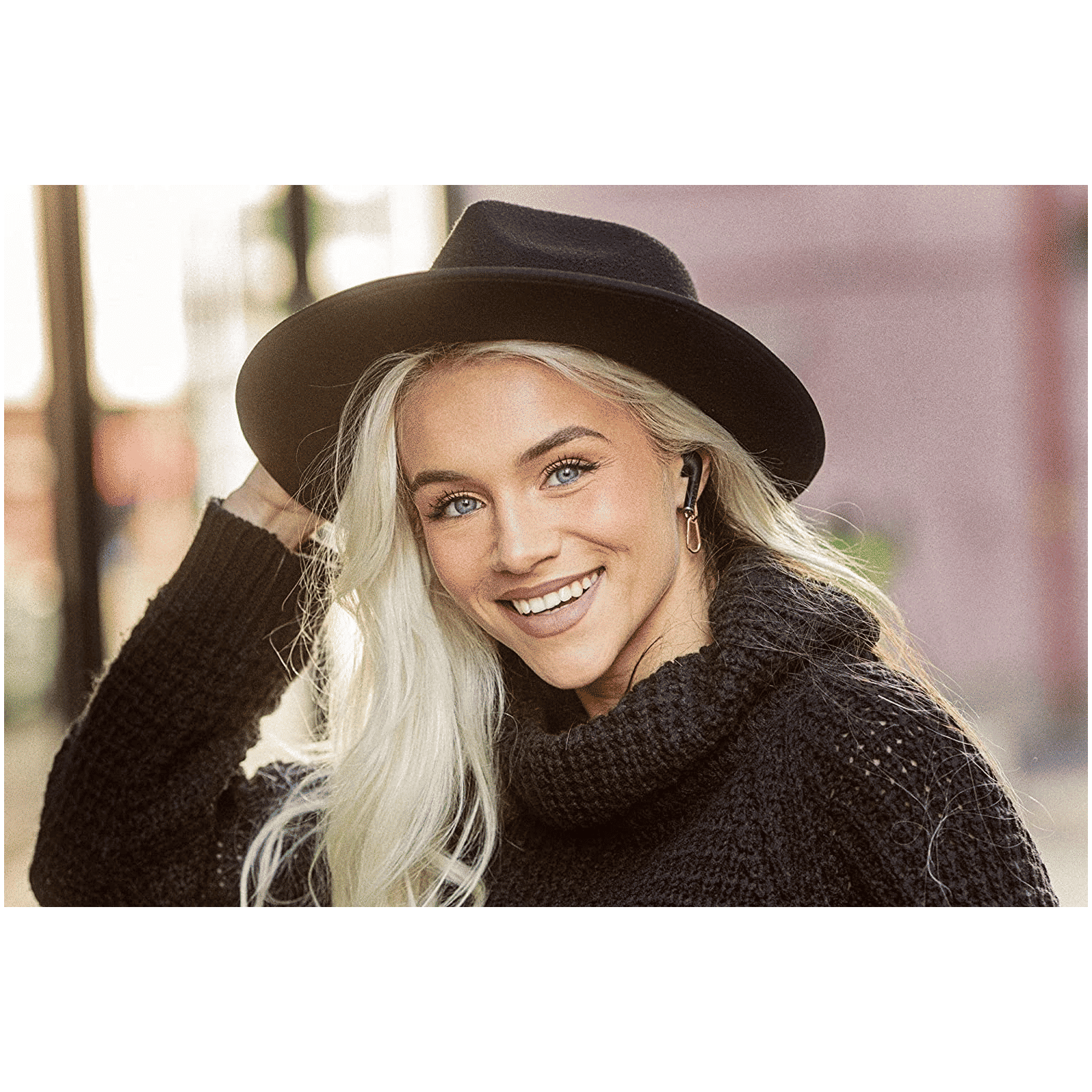 defunc True Talk TWS Earbuds with Environmental Noise Cancellation (IPX4 Waterproof, 13mm Optimised Driver, Black)_3