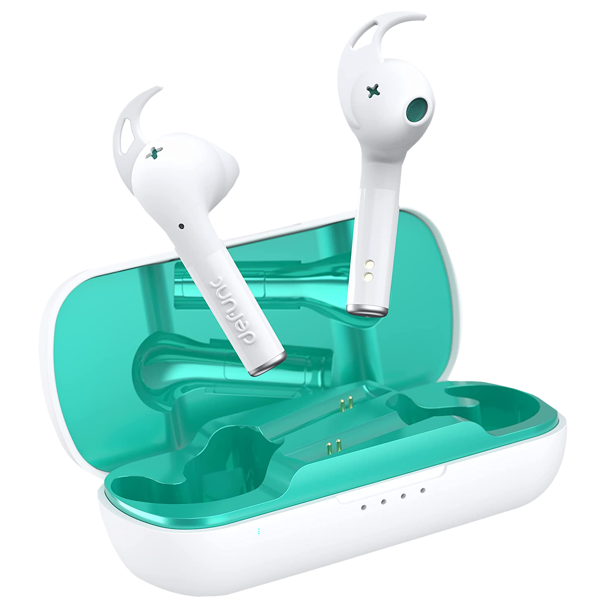 defunc True Sport IT009760892 TWS Earbuds with Environmental Noise Cancellation (IPX5 Water Resistant, Deep Bass, White)_1