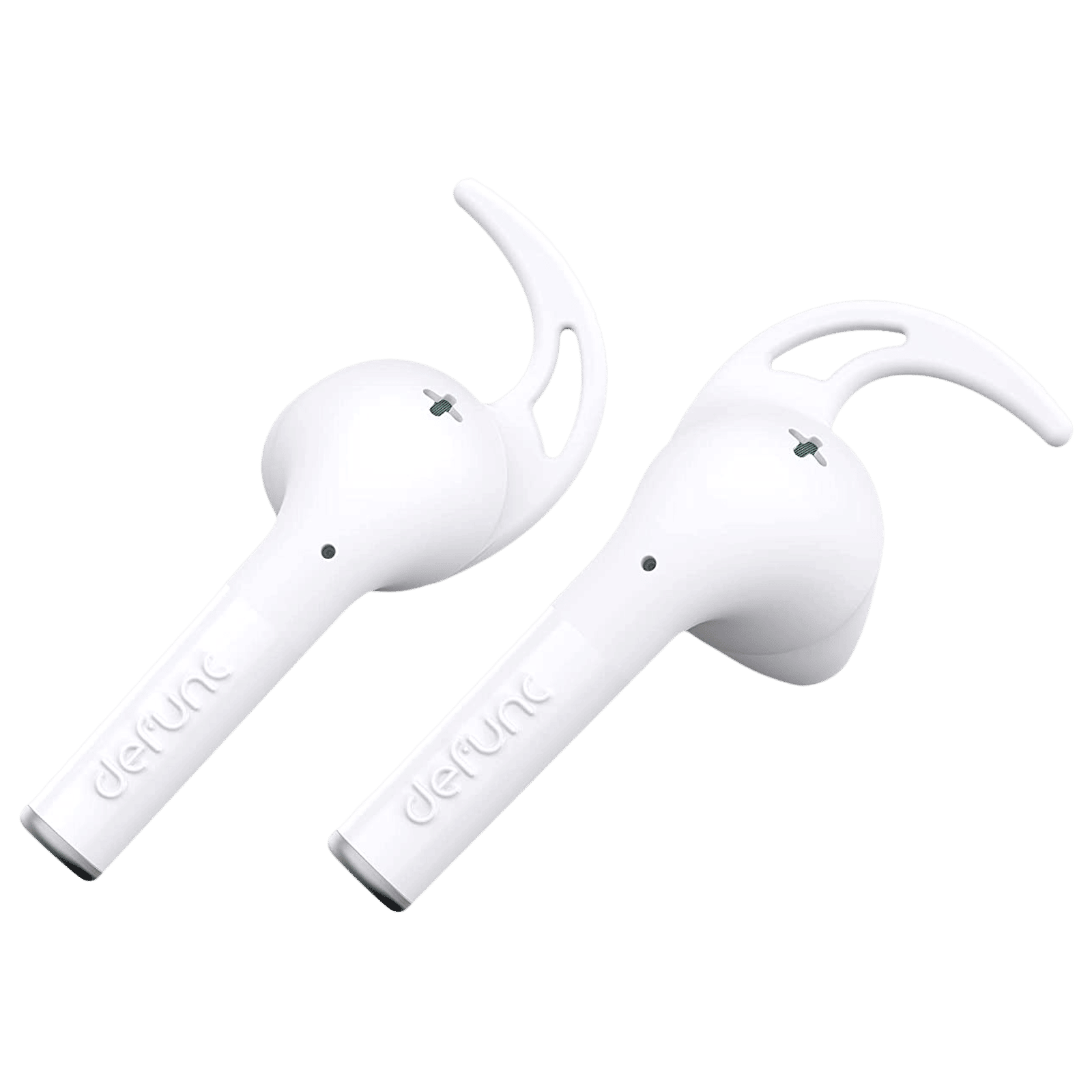 defunc True Sport IT009760892 TWS Earbuds with Environmental Noise Cancellation (IPX5 Water Resistant, Deep Bass, White)_3