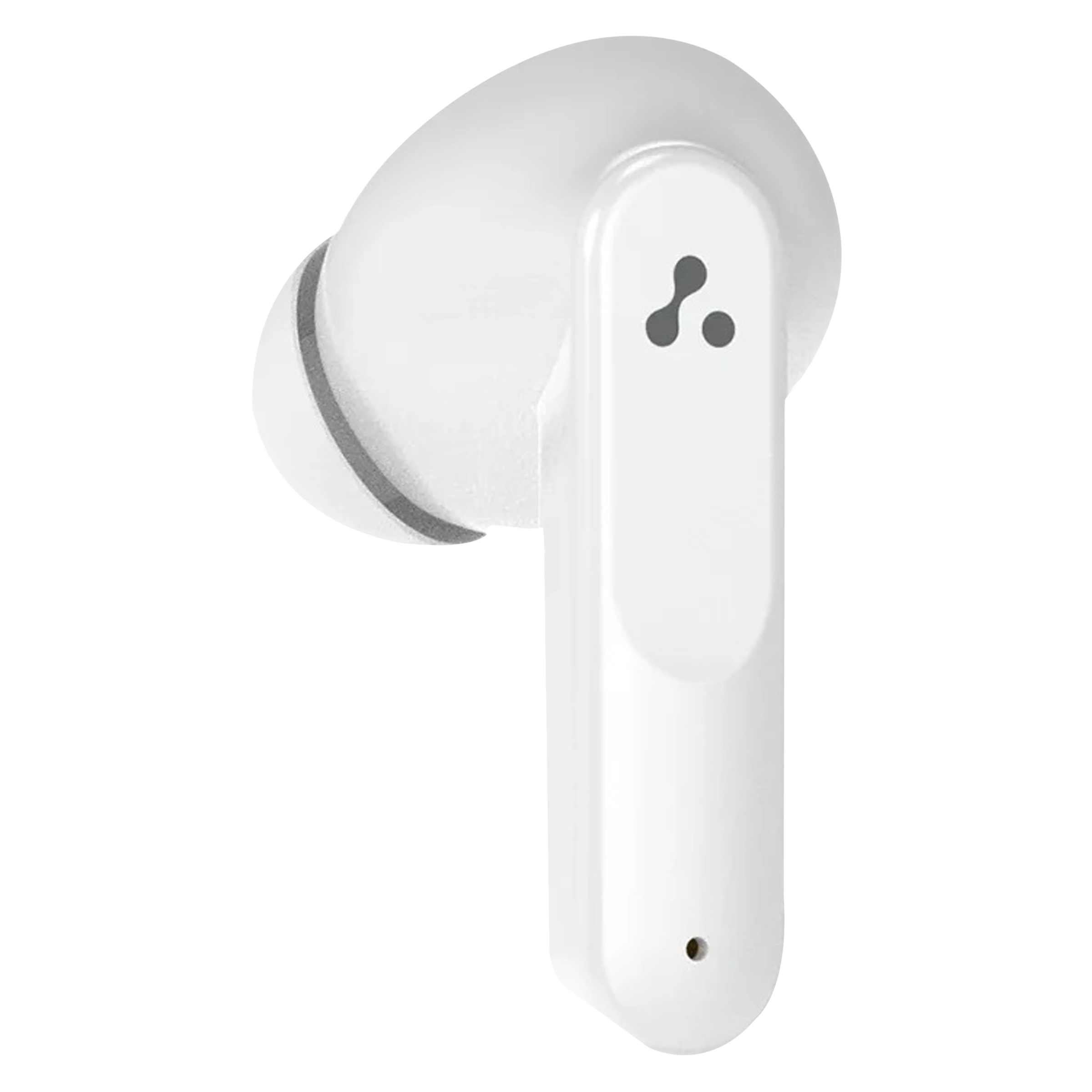 ambrane Dots Sense FGHS000078 TWS Earbuds with Environmental Noise Cancellation (IPX4 Water Proof, High Bass, White)_3