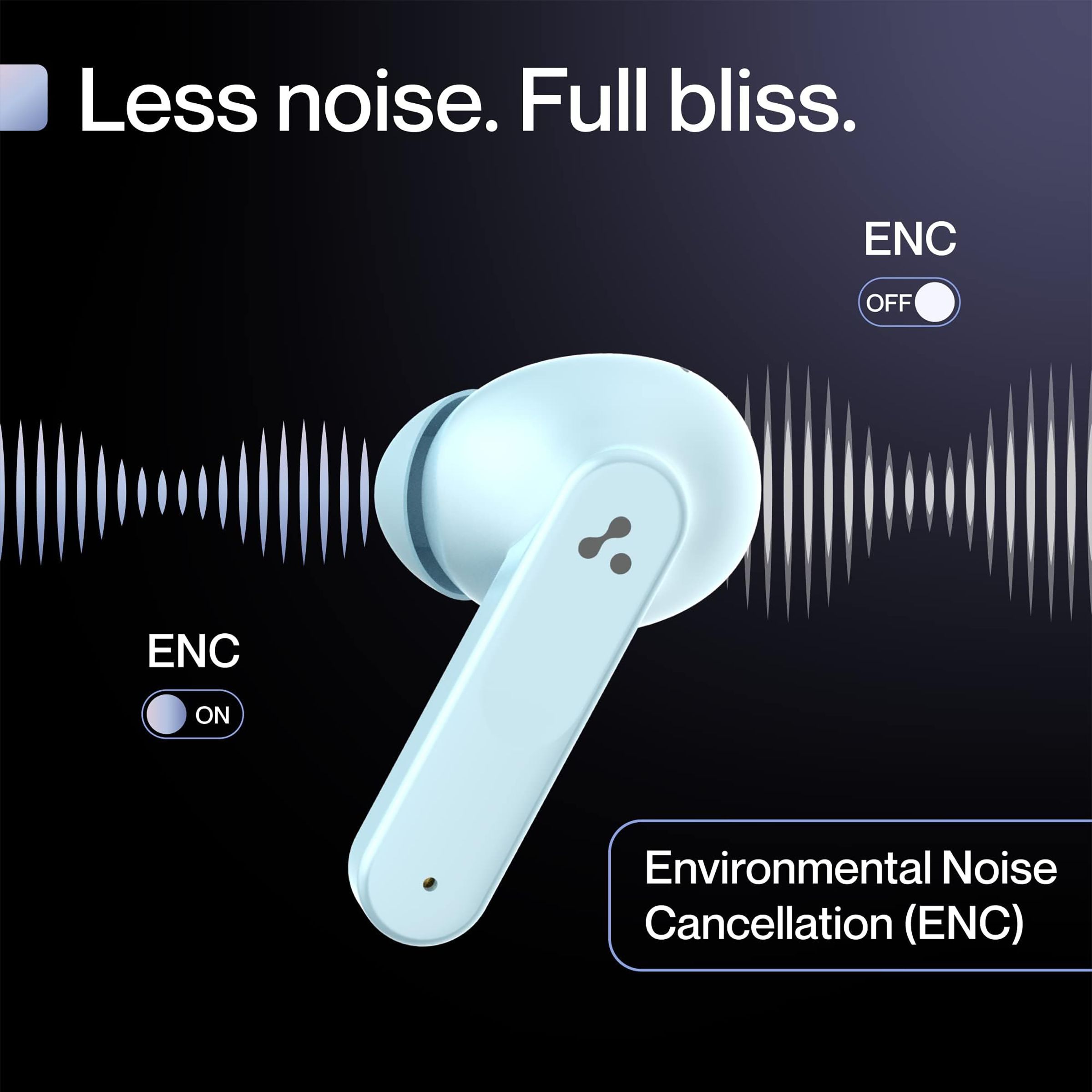 ambrane Dots Sense FGHS000079 TWS Earbuds with Environmental Noise Cancellation (IPX4 Water Proof, High Bass, Green)_8