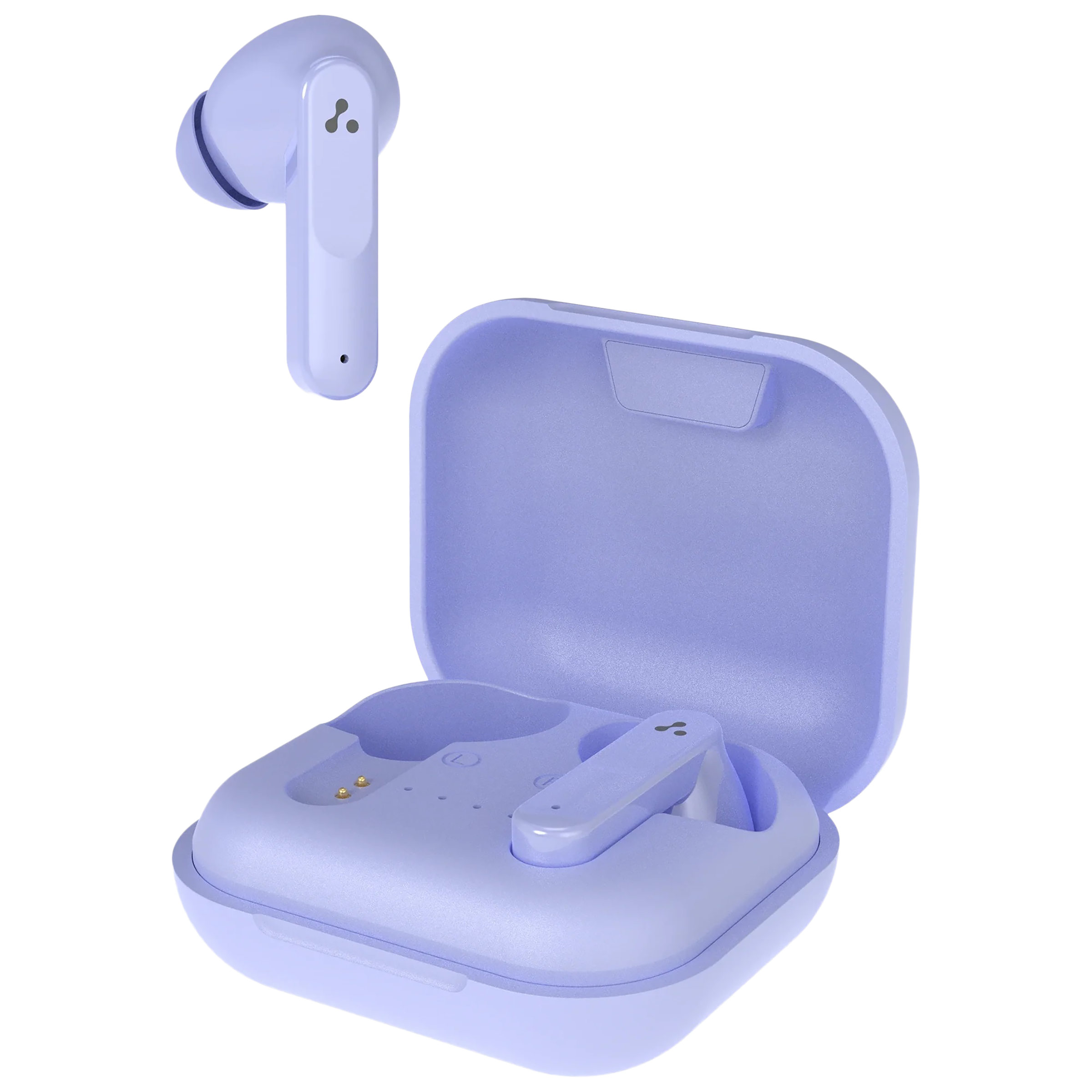 ambrane Dots Sense TWS Earbuds with Environmental Noise Cancellation (IPX4 Water Resistant, Upto 21 Hours Playback, Purple)_1