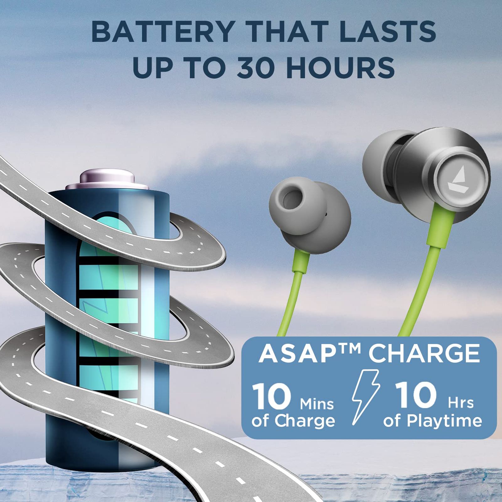 boAt Rockerz Apex Neckband with Environmental Noise Cancellation (IPX4 Water Resistant, ASAP Charge, Lime)_6