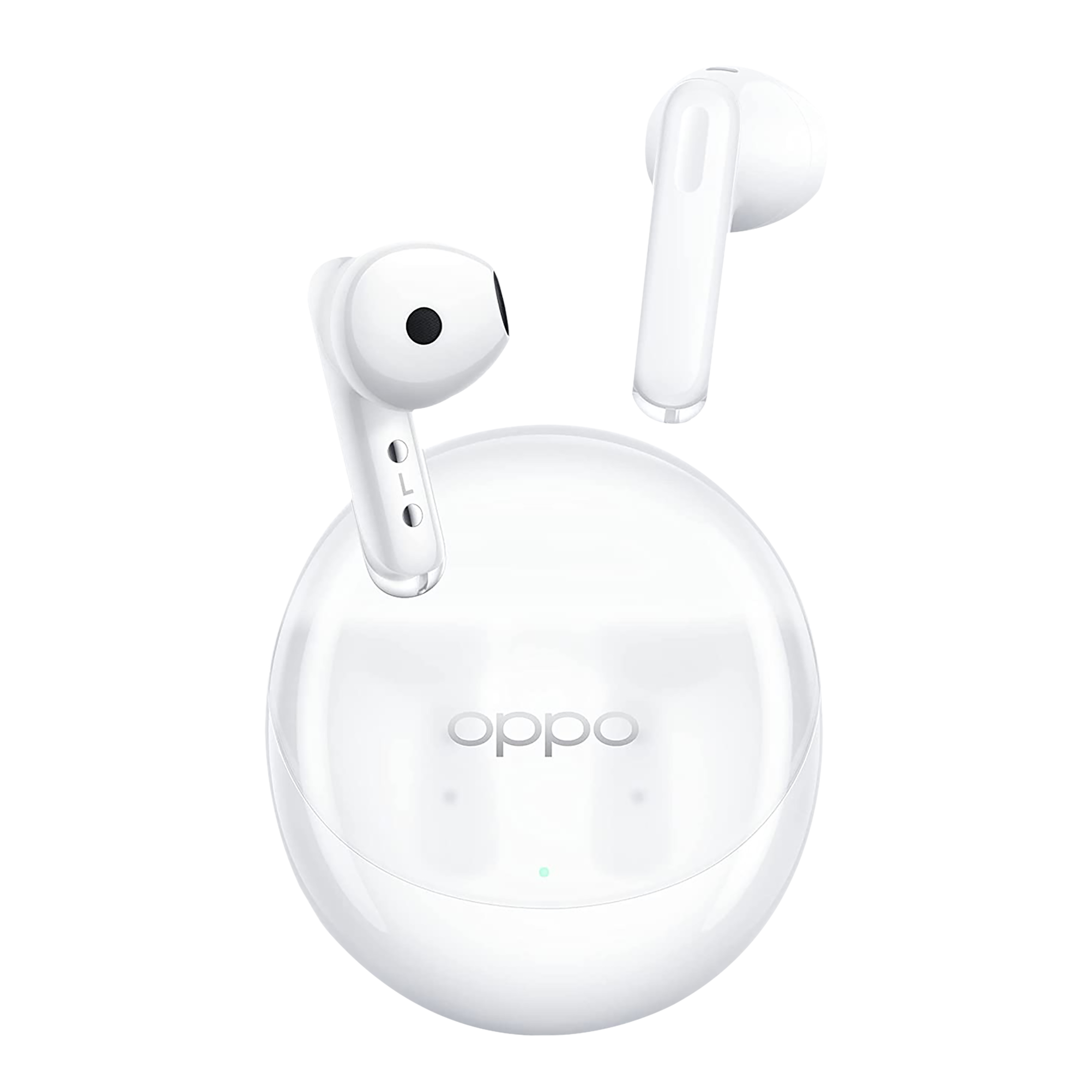 oppo Enco Air 3 ETE31 TWS Earbuds with AI Noise Cancellation (IP54 Water Resistant, Upto 25 Hours Playback, White)_1