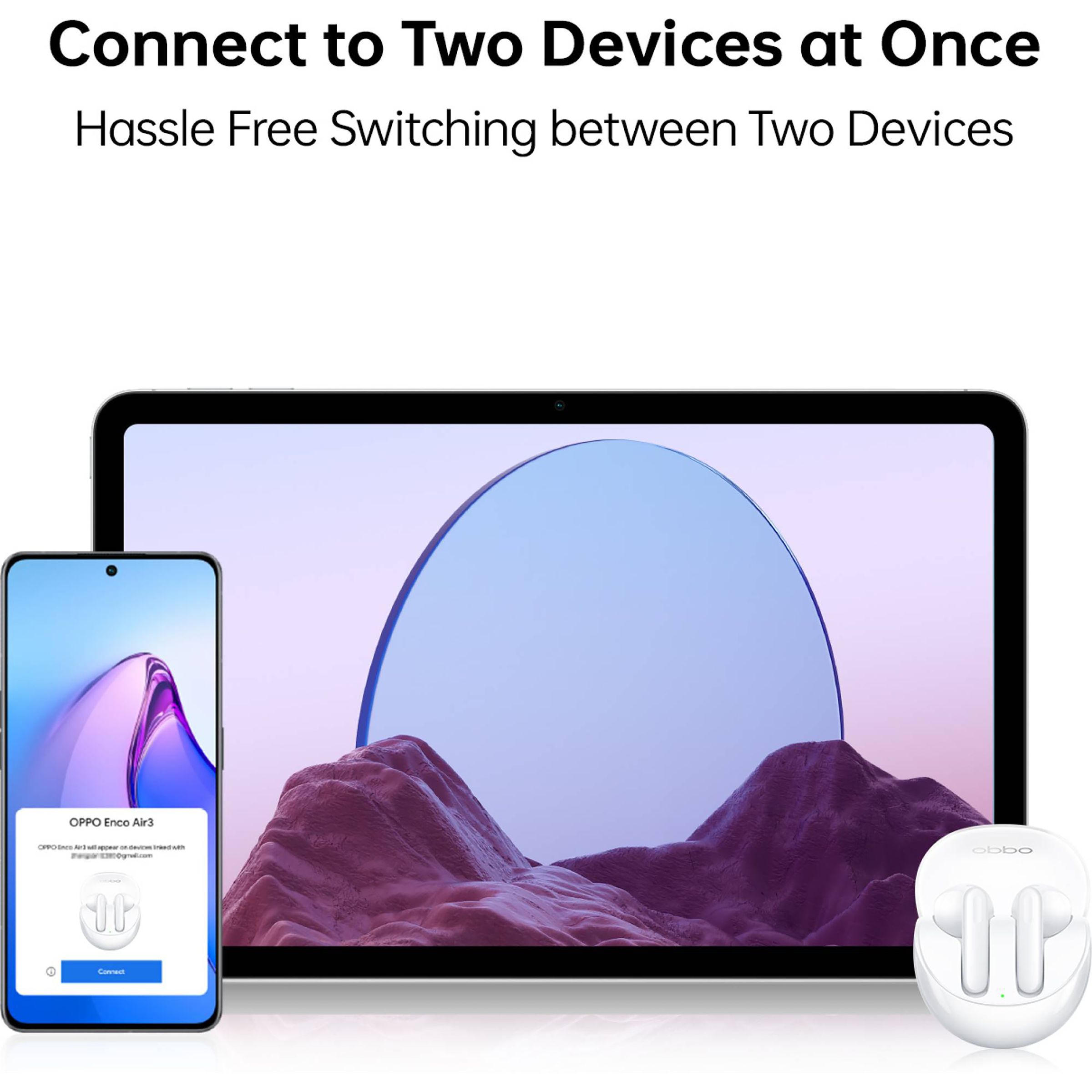 oppo Enco Air 3 ETE31 TWS Earbuds with AI Noise Cancellation (IP54 Water Resistant, Upto 25 Hours Playback, White)_14