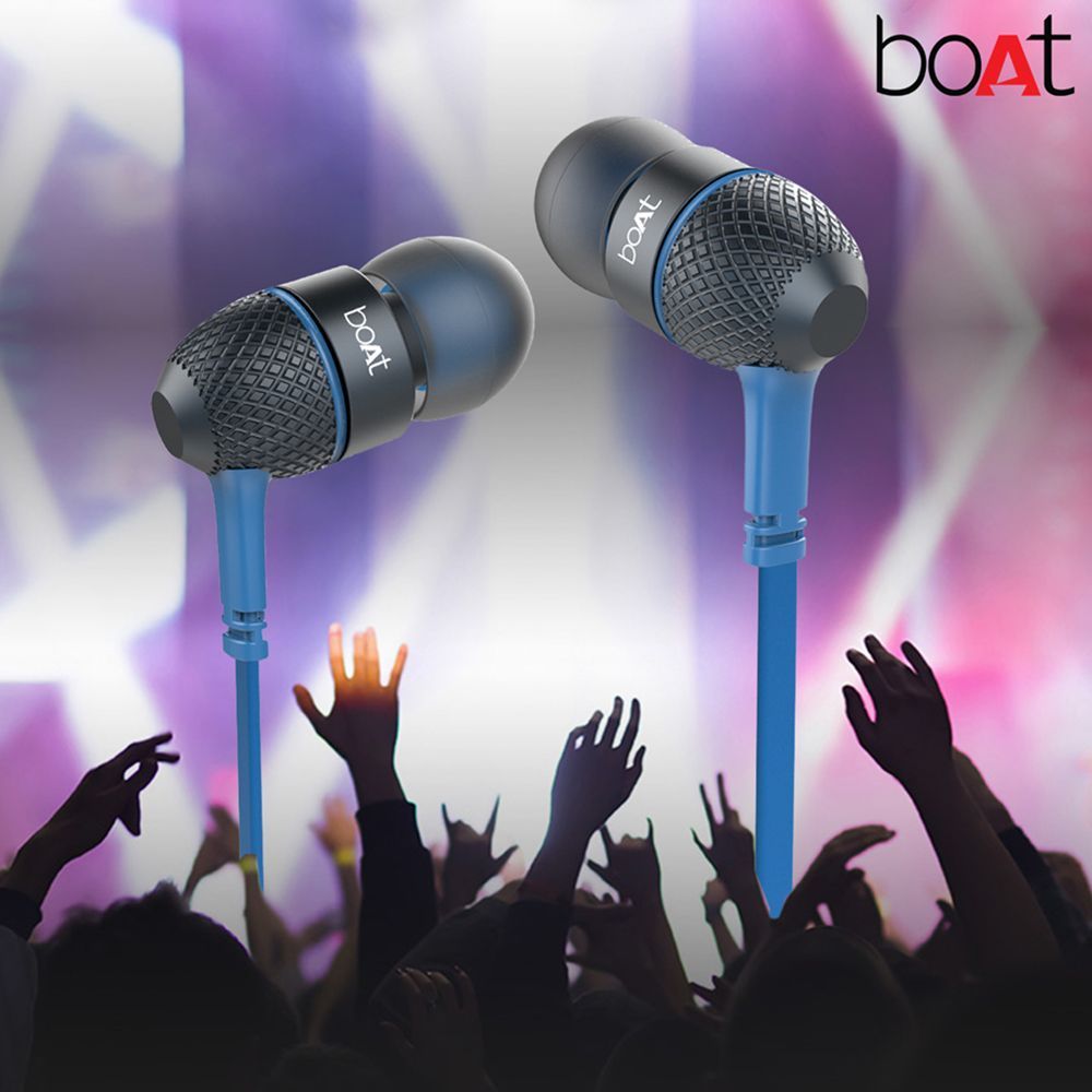 boAt Bassheads 220 Wired Earphone with Mic (In Ear, Blue)_8