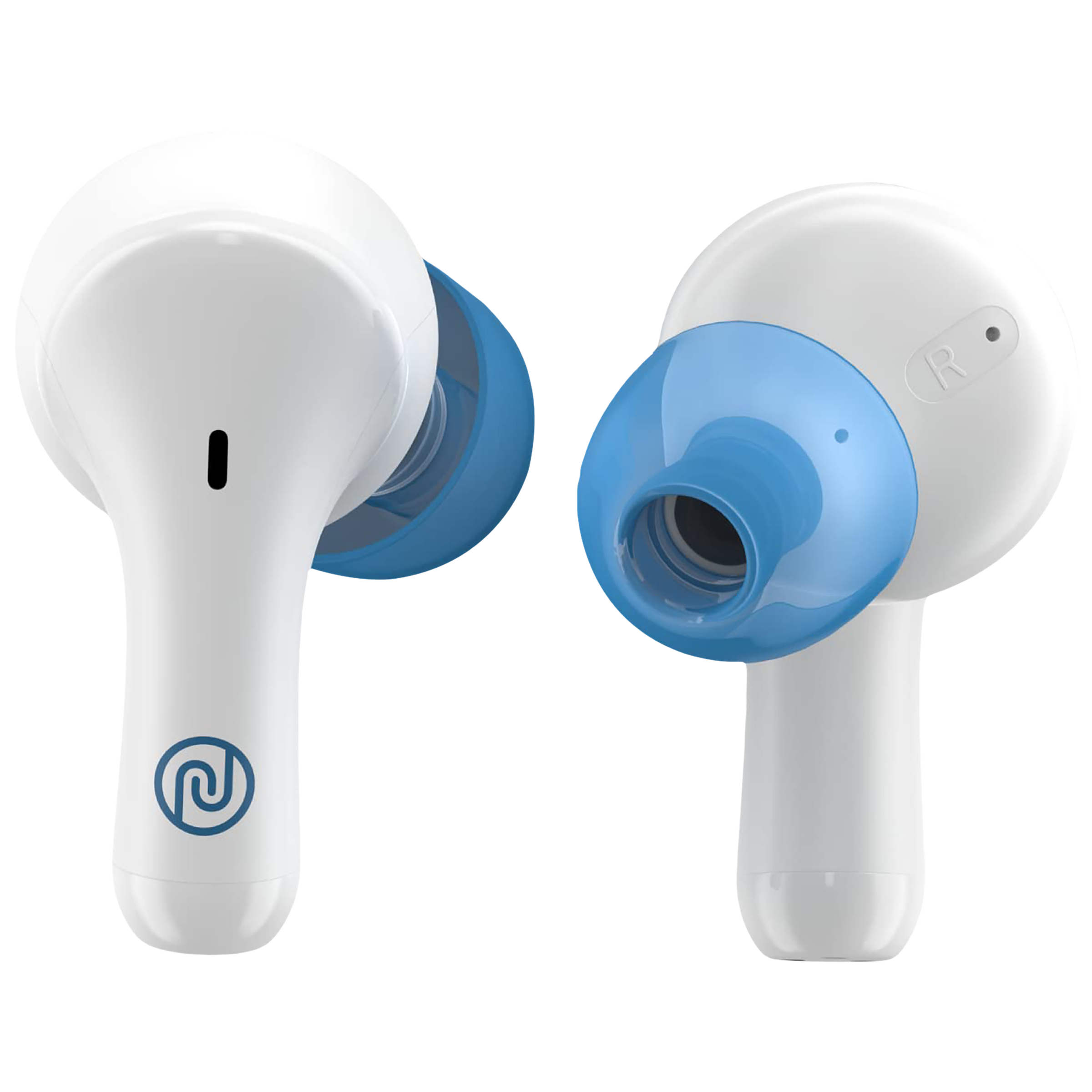 noise Buds VS204 TWS Earbuds with Environmental Noise Cancellation (IPX4 Water Resistant, Upto 50 Hours Playtime, Snow White)_1