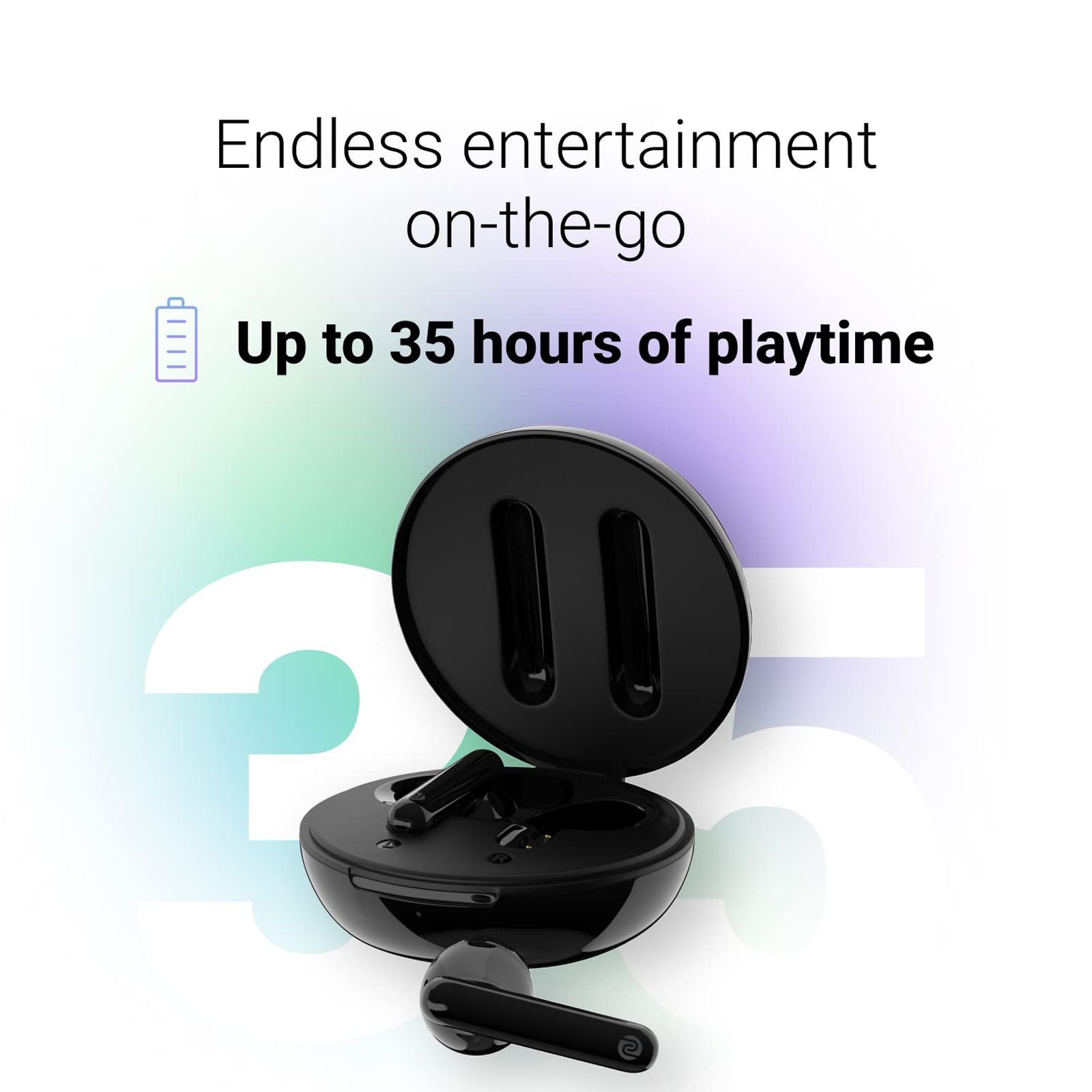 noise Buds VS304 TWS Earbuds (IPX4 Water Resistant, Instacharge, Jet Black)_5