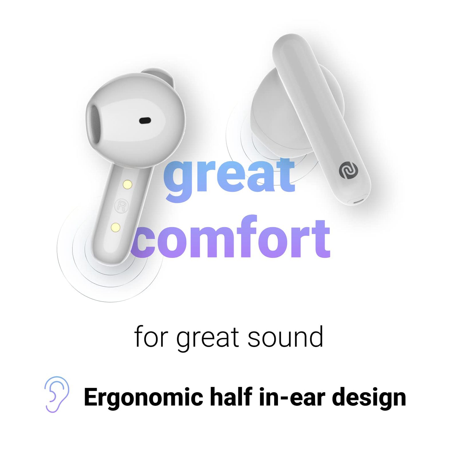 noise Buds VS304 TWS Earbuds (IPX4 Water Resistant, Instacharge, Pearl White)_5