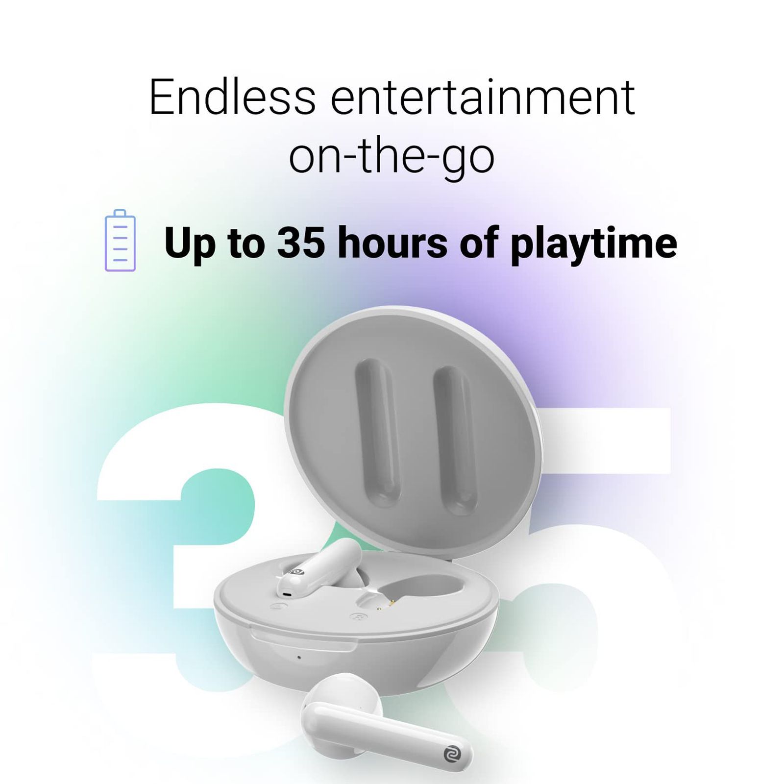 noise Buds VS304 TWS Earbuds (IPX4 Water Resistant, Instacharge, Pearl White)_7