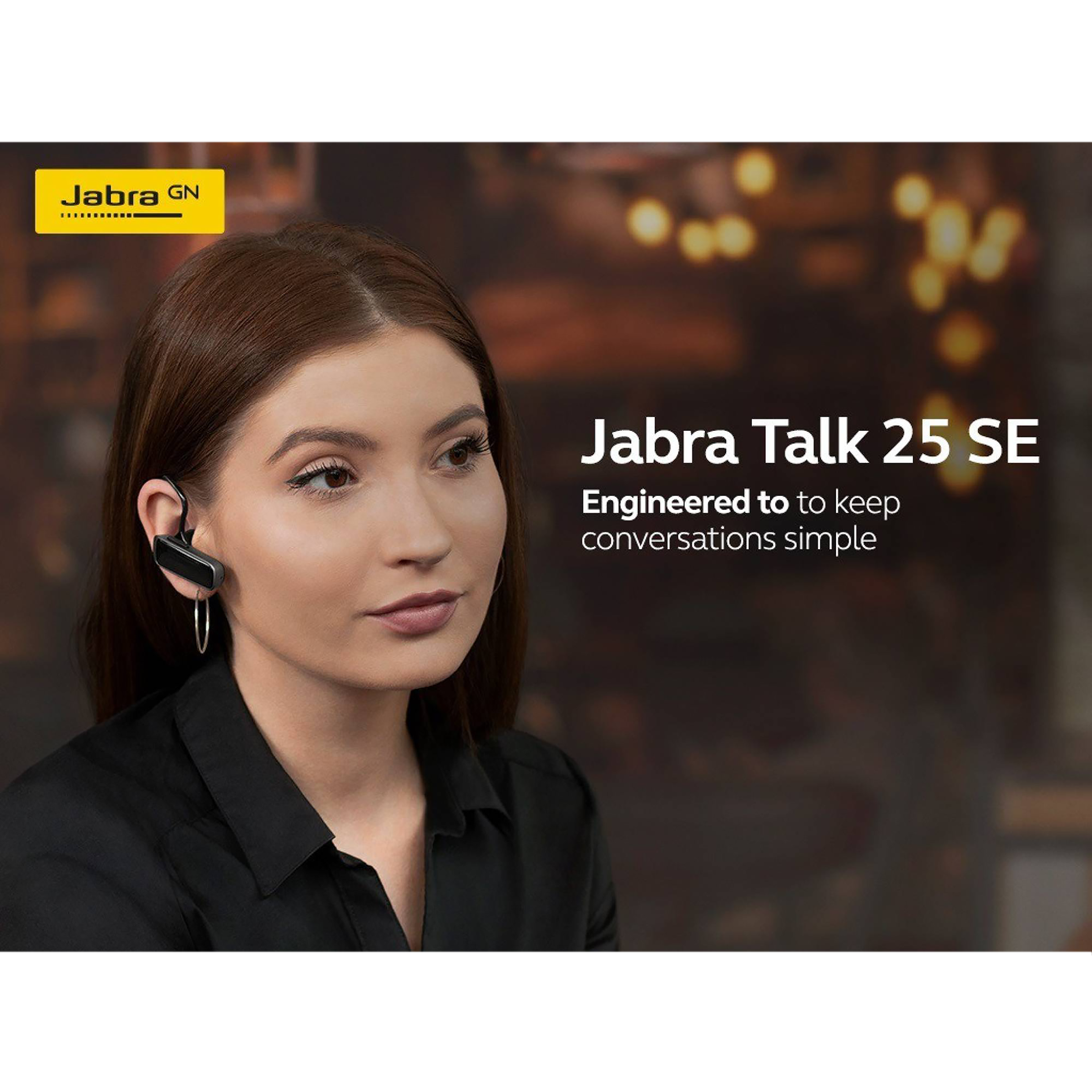 Jabra Talk 25 SE Bluetooth Headphone with Mic (11mm Dynamic Speaker, In Ear, Black)_3