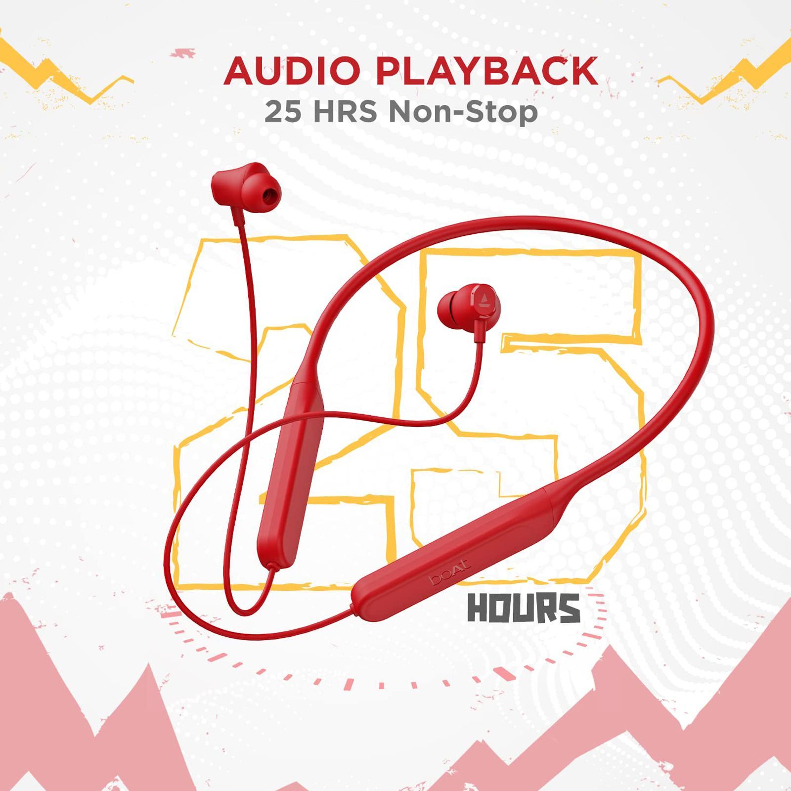 boAt Rockerz 378 Neckband (IPX5 Water Resistant, ASAP Charge, Red)_4