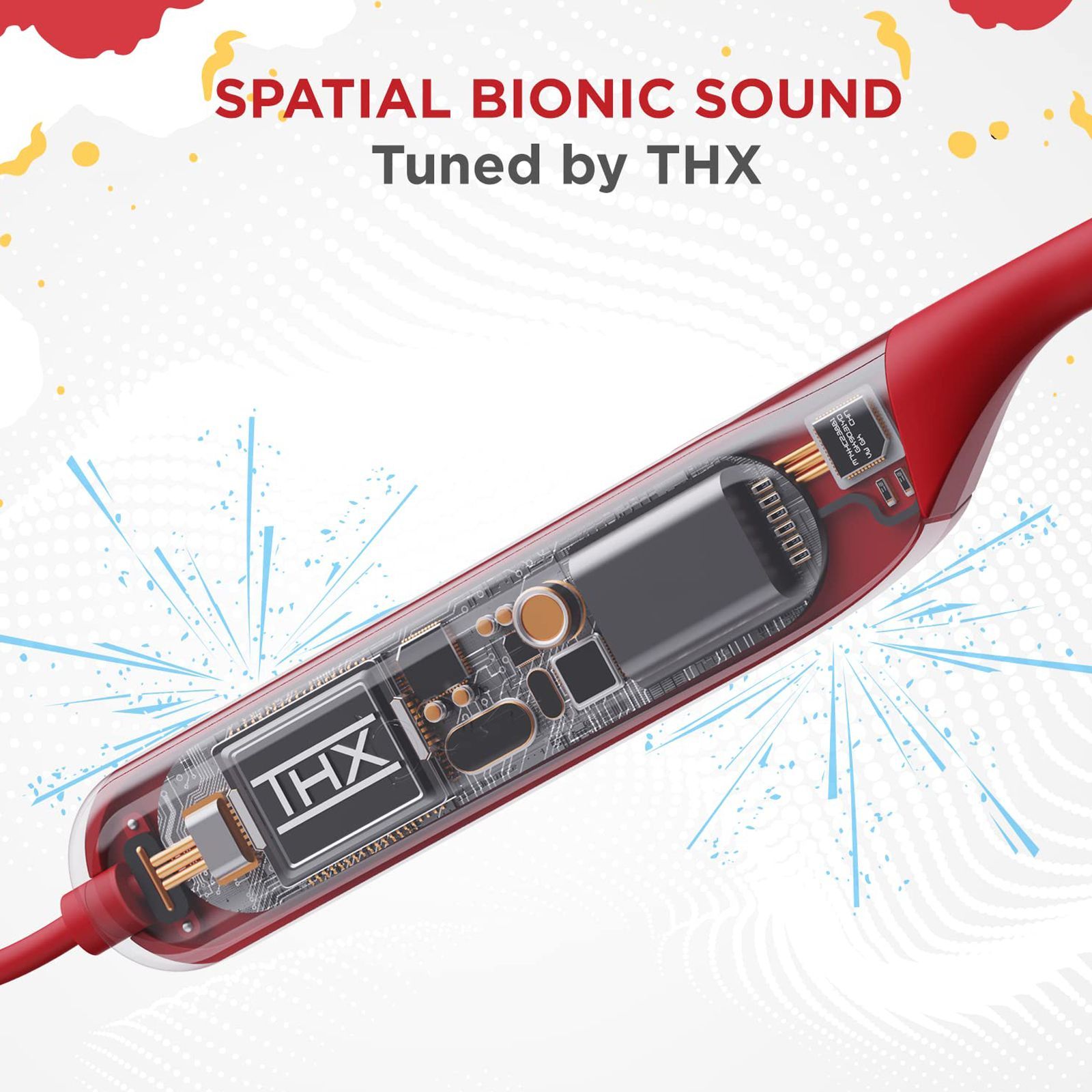 boAt Rockerz 378 Neckband (IPX5 Water Resistant, ASAP Charge, Red)_6