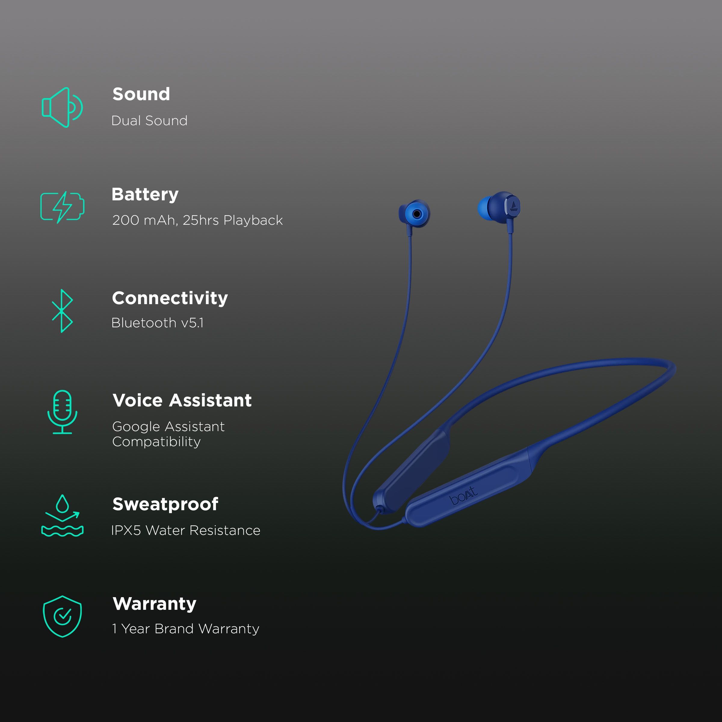 boAt Rockerz 378 Neckband (IPX5 Water Resistant, ASAP Charge, Midnight Blue)_2