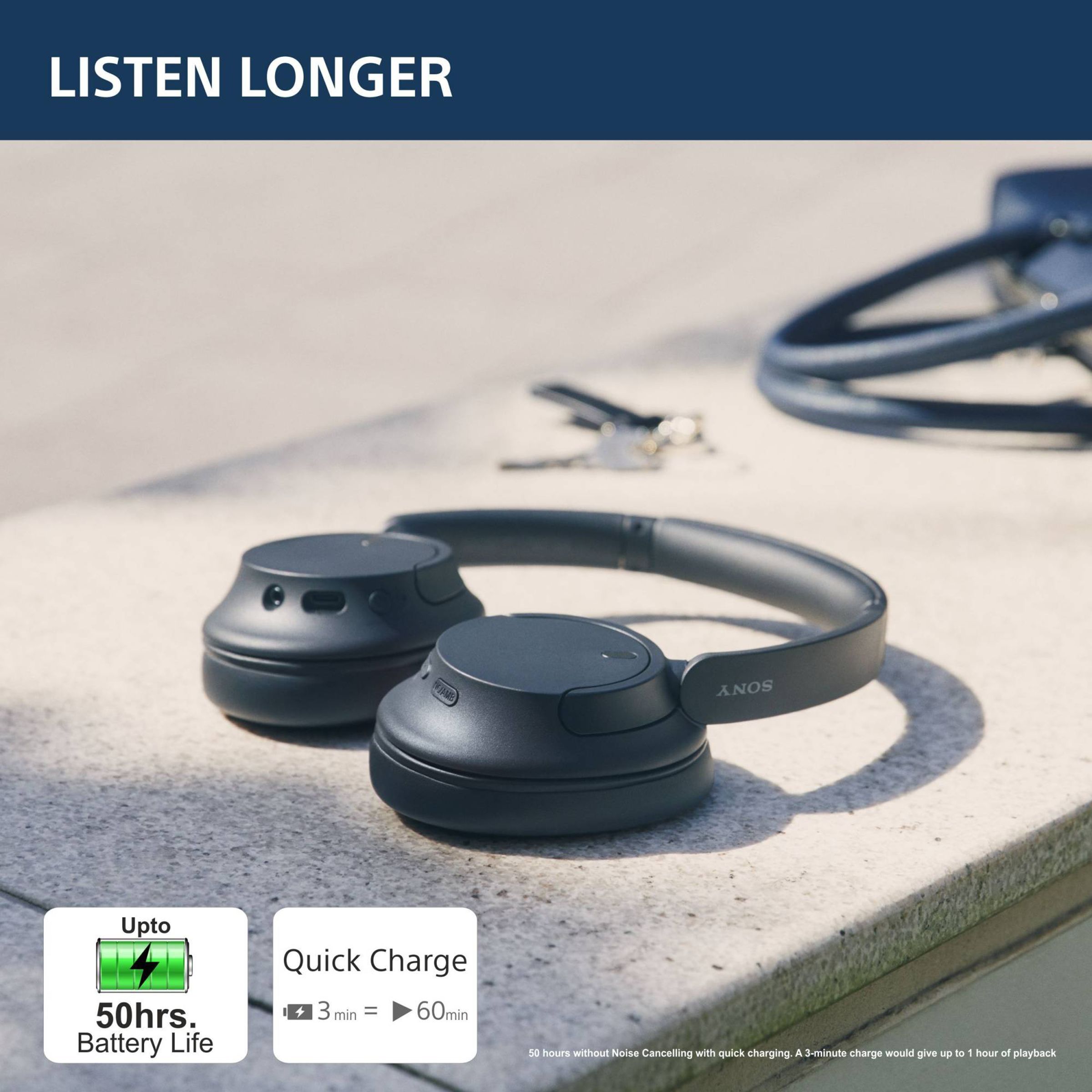 SONY WH-CH720N Bluetooth Headphone with Mic (Dual Noise Sensor Technology, Over Ear, Blue)_8