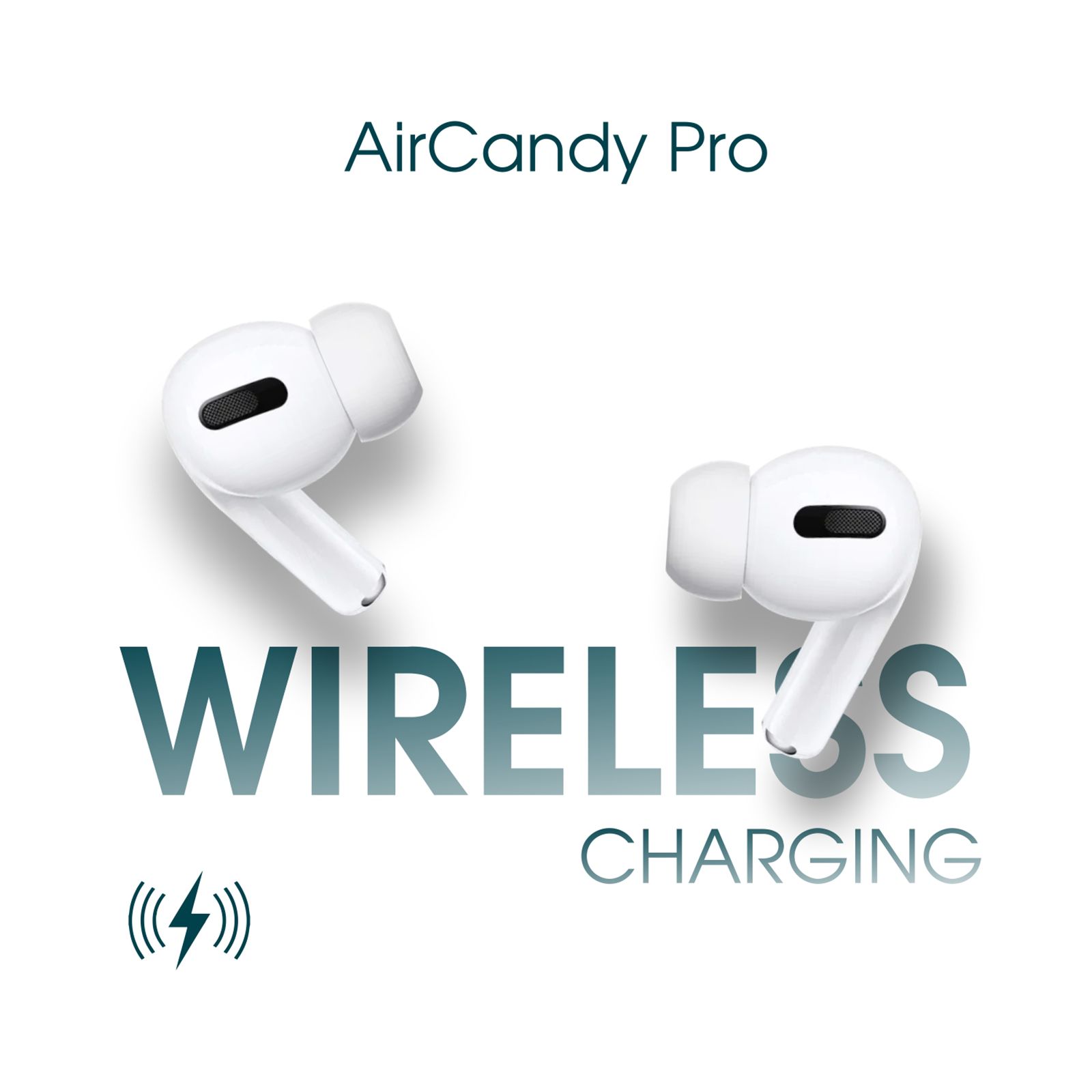 Candytech Air Candy Pro TWS Earbuds with Active Noise Cancellation (White)_6