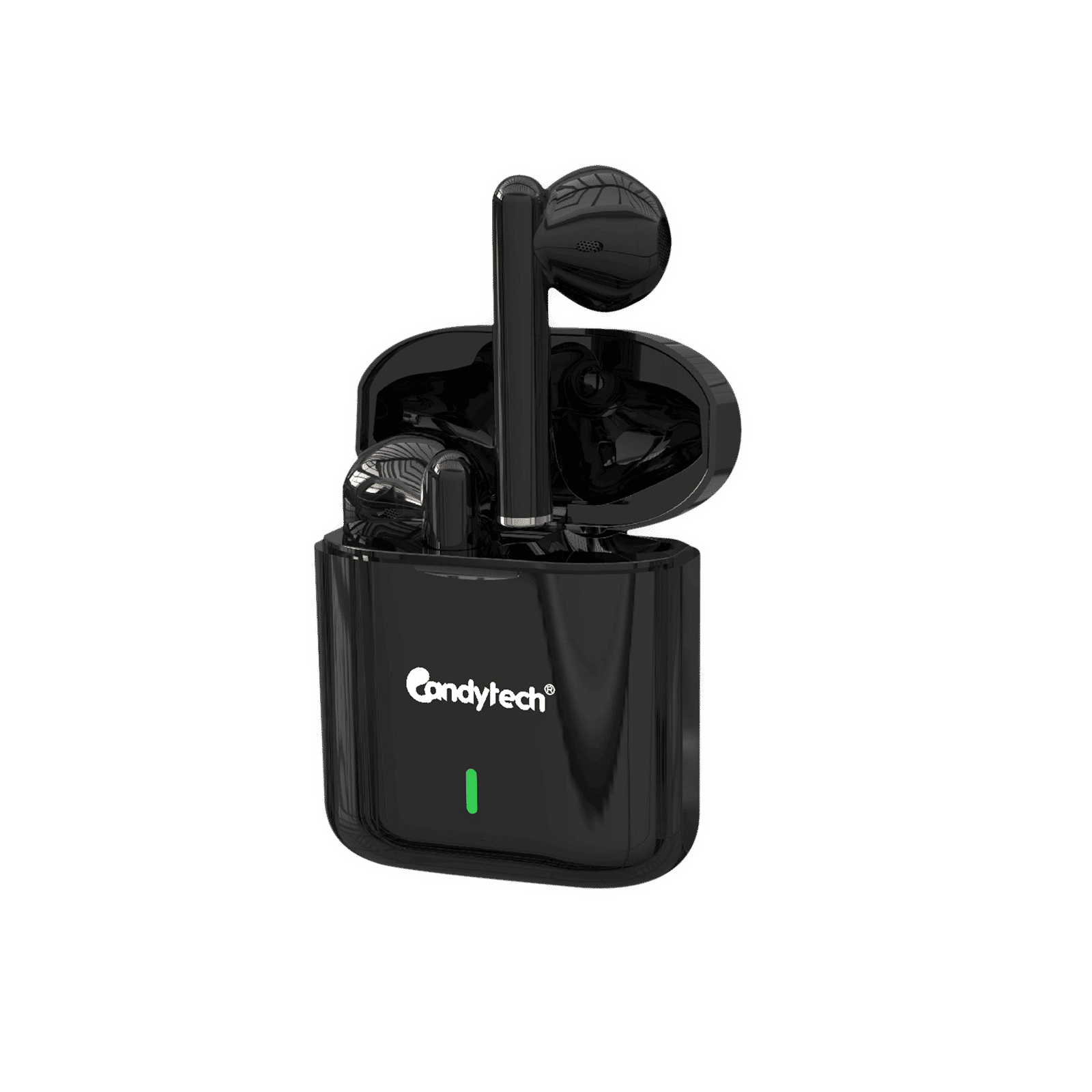 Candytech Emoji TWS Earbuds (Dual Pairing, Black)_1