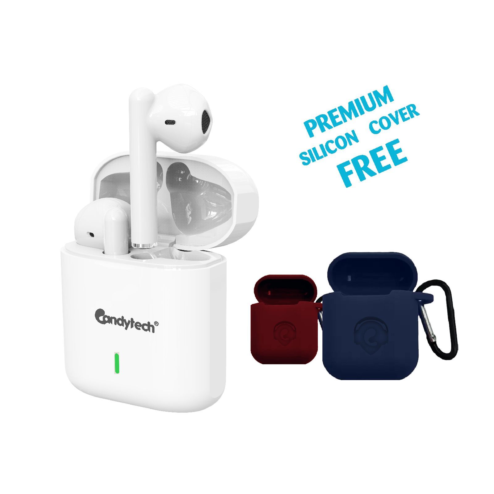 Candytech Emoji TWS Earbuds (Dual Pairing, Black)_5