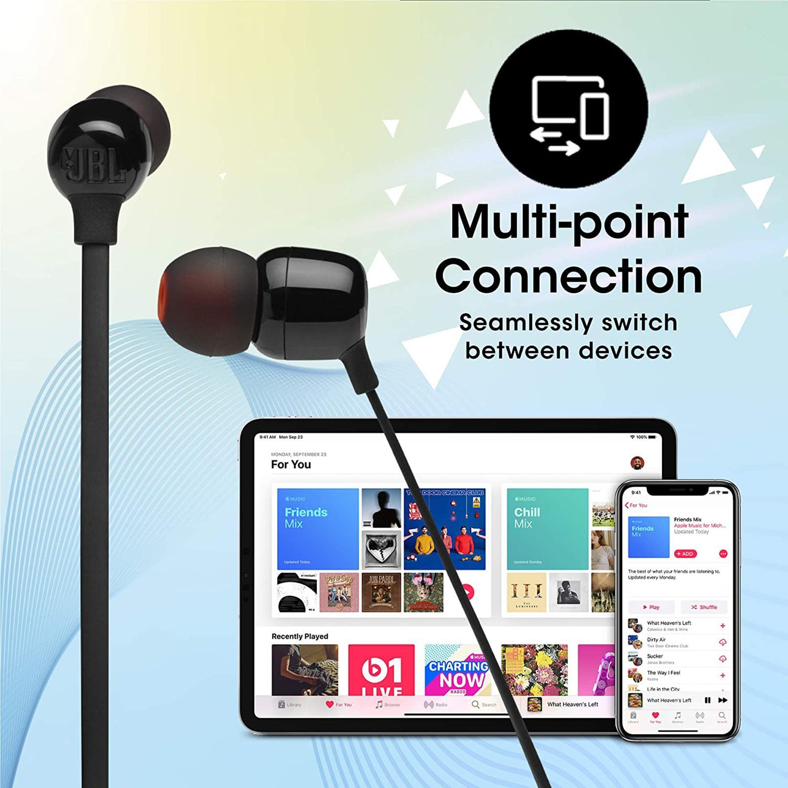 JBL Tune JBLT125BTBLK Neckband (Fast Charging Capability, Black)_3