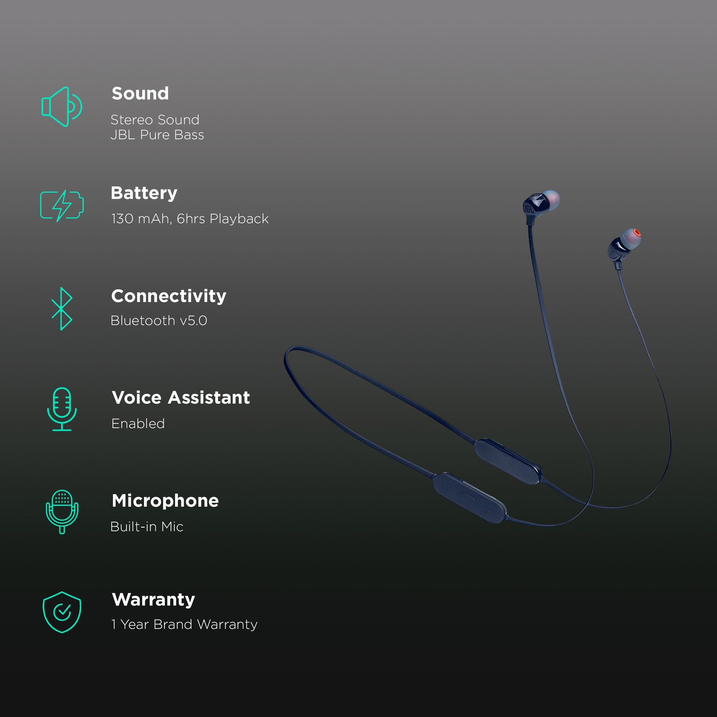 JBL Tune JBLT125BTBLU Neckband (Fast Charging Capability, Blue)_2
