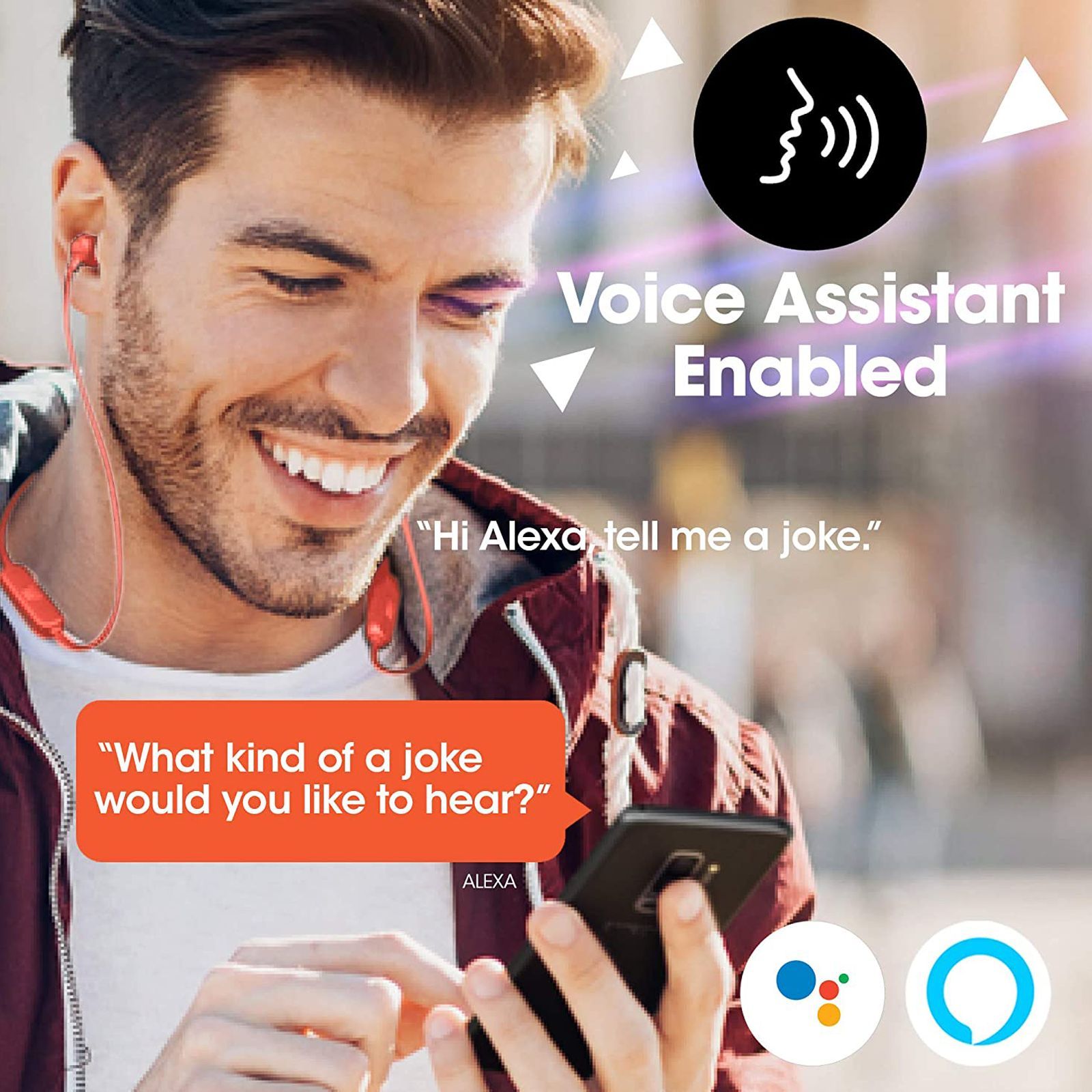 JBL Tune JBLT125BTCOR Neckband (Fast Charging Capability, Coral)_4