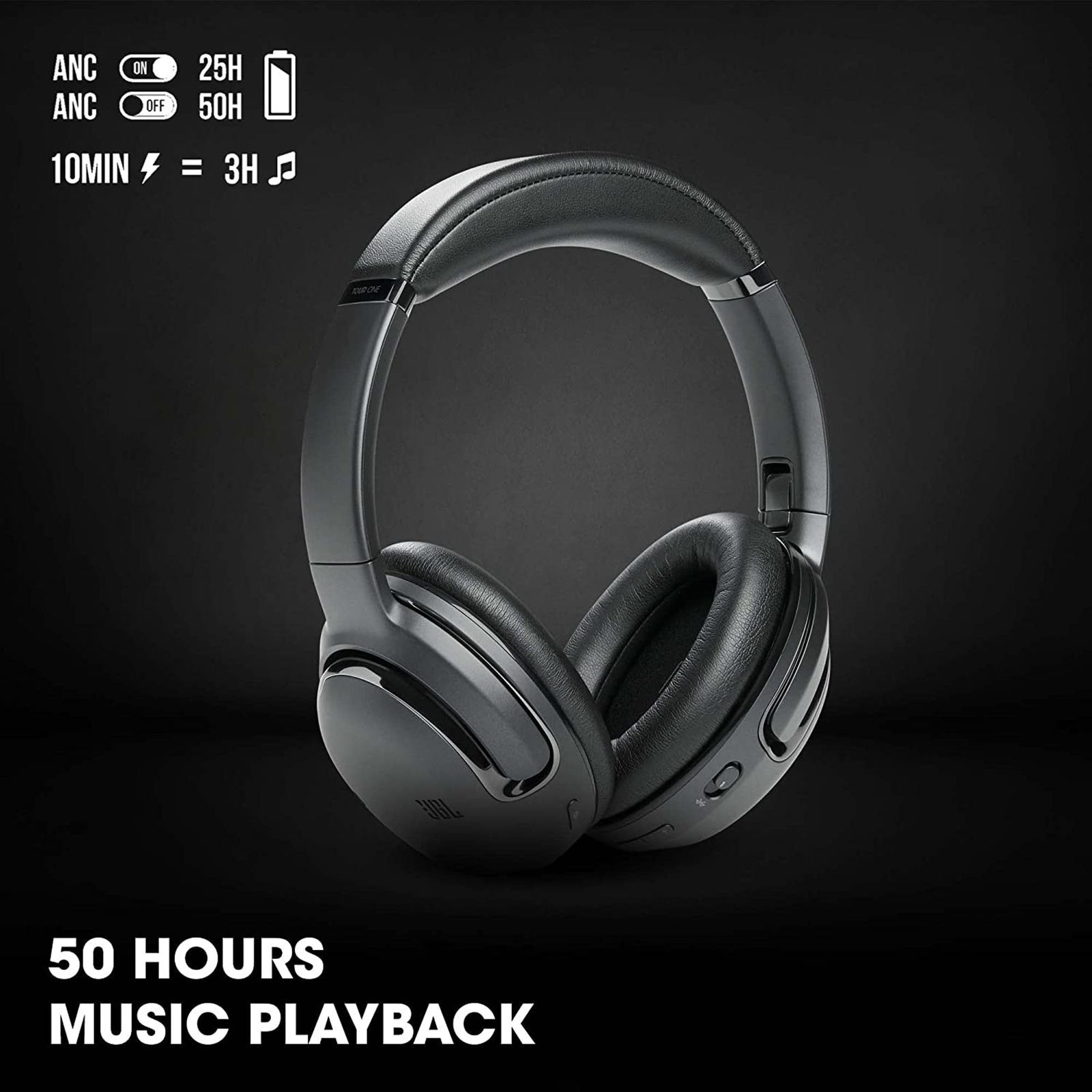JBL Tour One M2 Bluetooth Headphone with Mic (Upto 50 Hours Playback, Over Ear, Black)_14