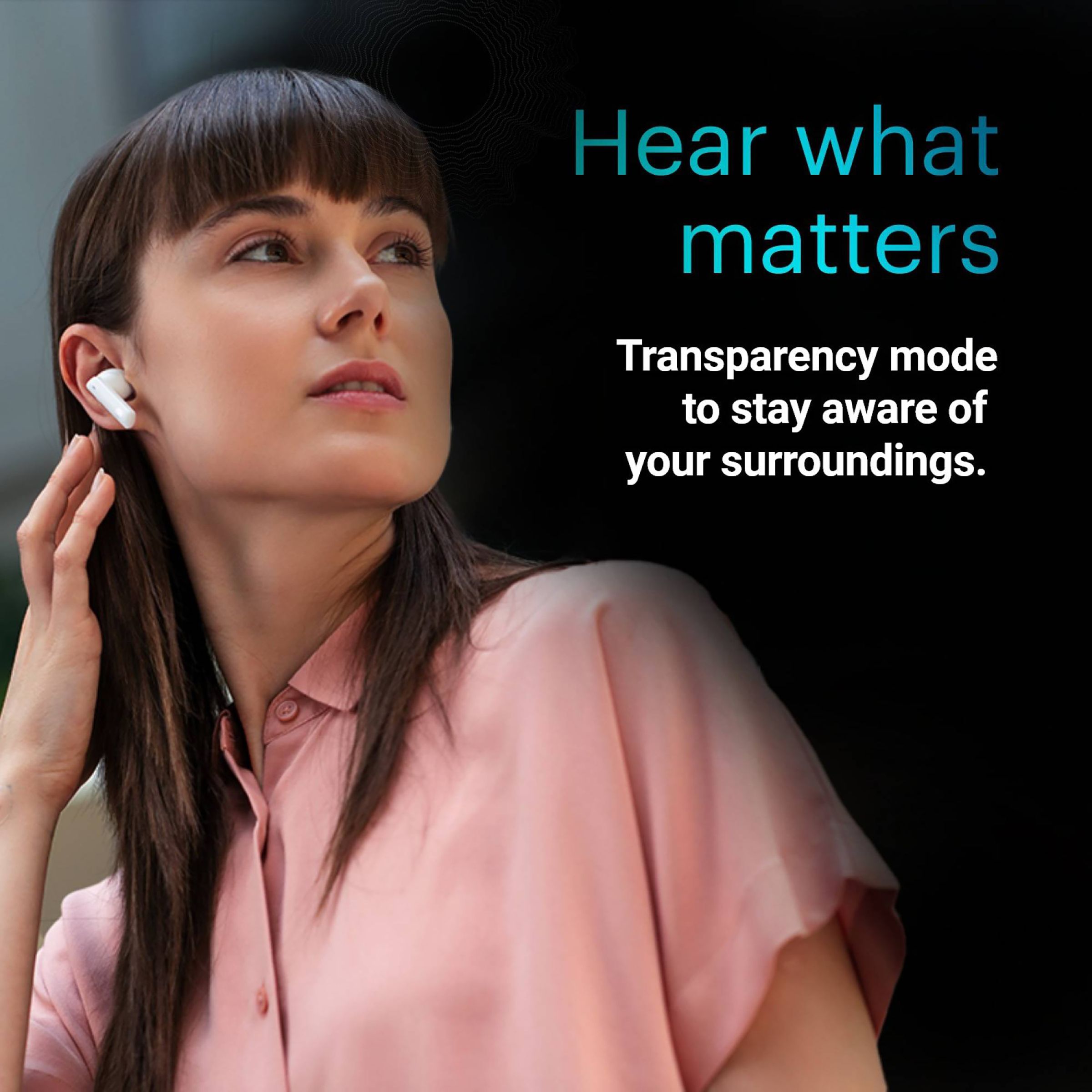 noise Air Buds Pro 2 TWS Earbuds with Active Noise Cancellation (IPX5 Water Resistant, Upto 25 Hours Playback, Snow White)_13