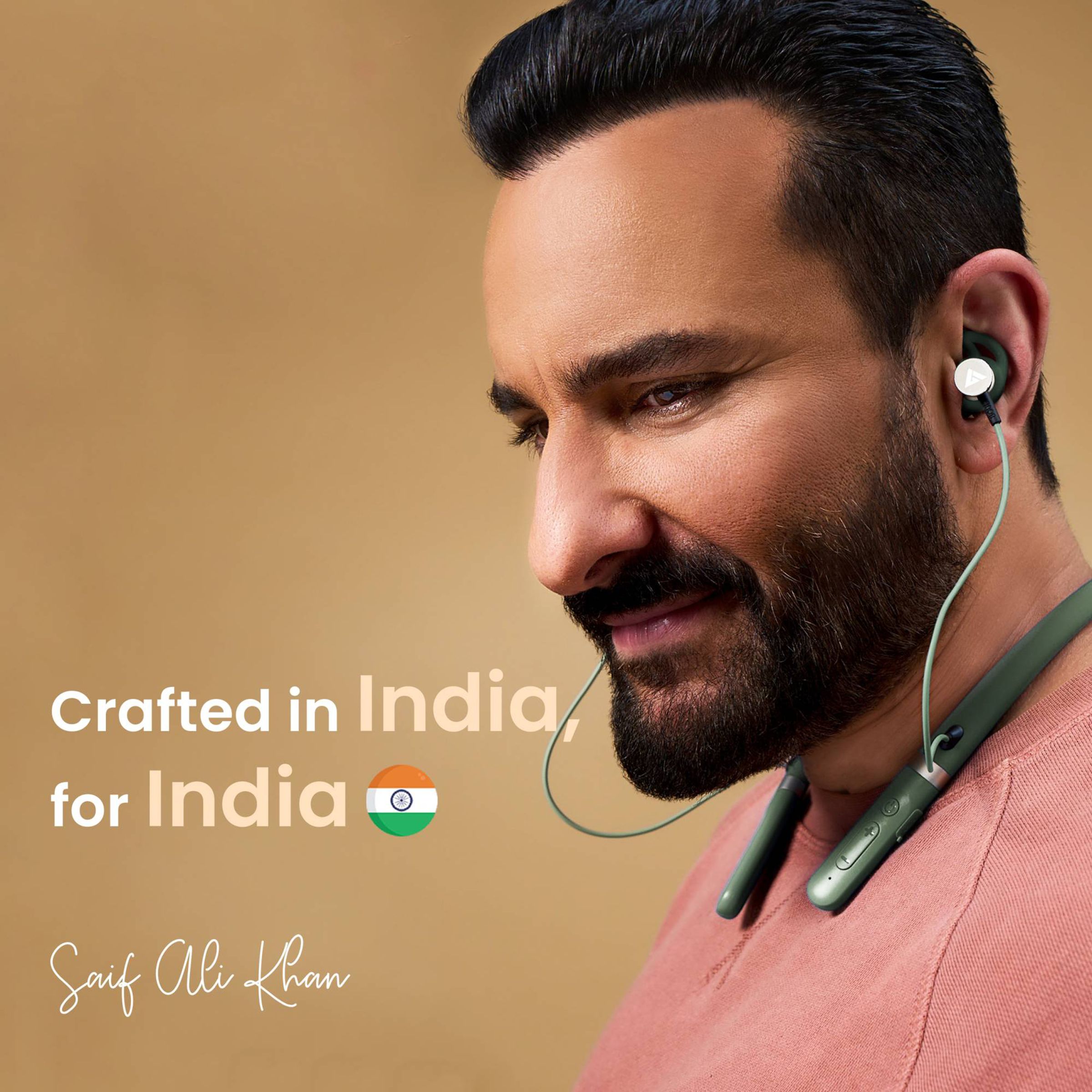 GOBOULT Curve ANC BA-MY-Curve ANC Neckband with Active Noise Cancellation (IPx5, Water Resistant, 40 Hours Playback Time, Green)_12