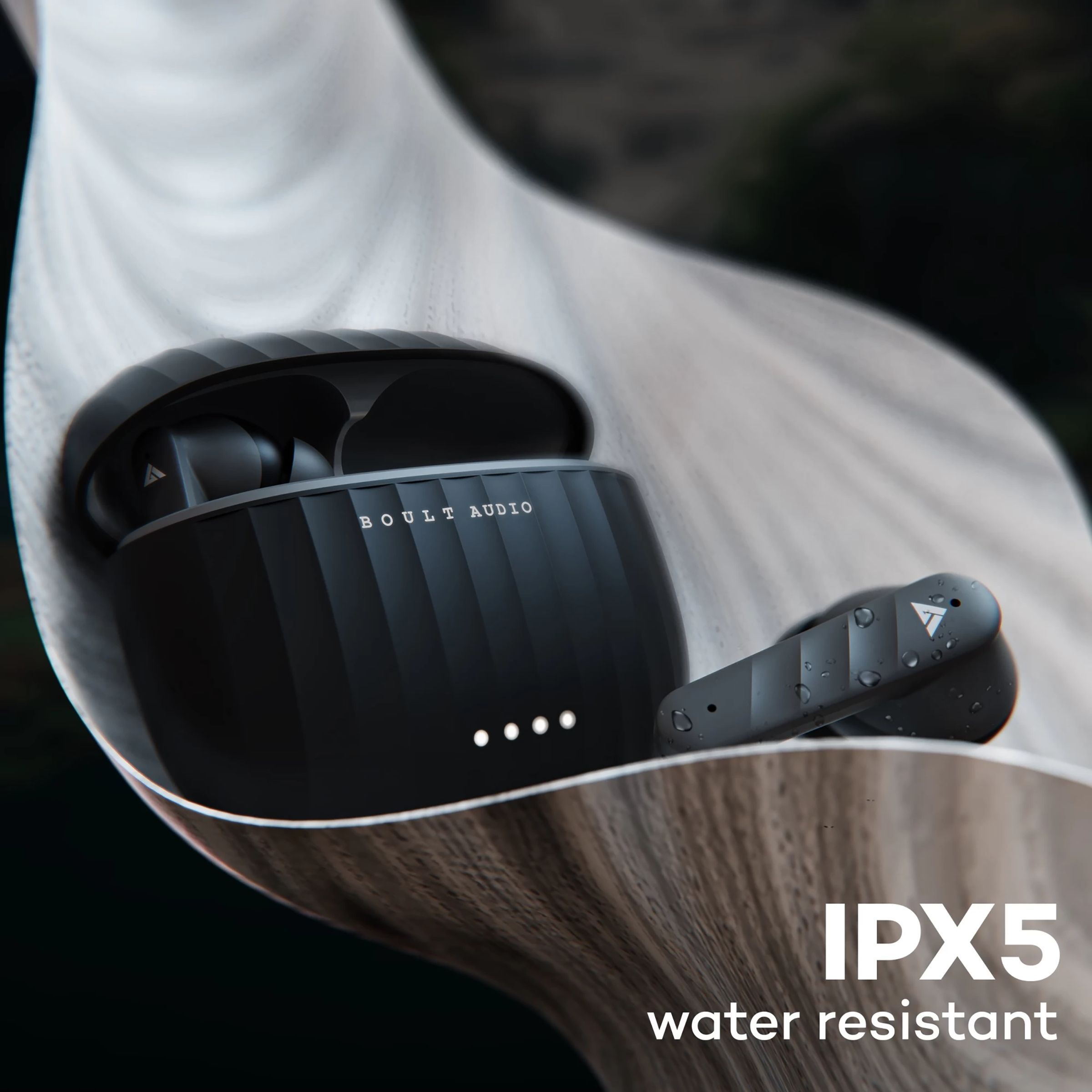 GOBOULT Airbass X45 TWS Earbuds with Environmental Noise Cancellation (IPX5 Water Resistant, 40 Hours Playtime, Black)_7