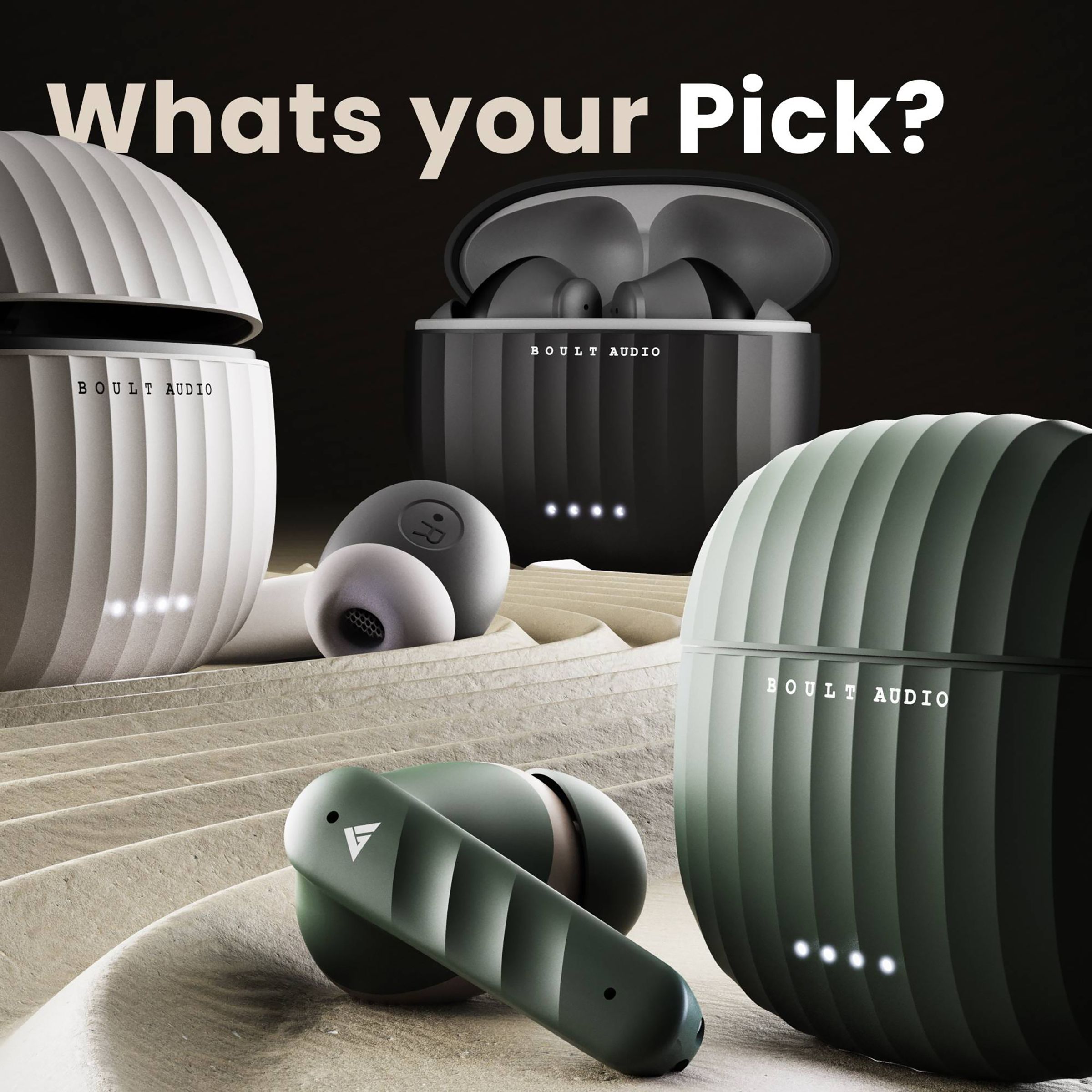 GOBOULT Airbass X45 TWS Earbuds with Environmental Noise Cancellation (IPX5 Water Resistant, 40 Hours Playtime, Green) GOBOULT Airbass X45 TWS Earbuds with Environmental Noise Cancellation (IPX5 Water Resistant, 40 Hours Playtime, Green)_6