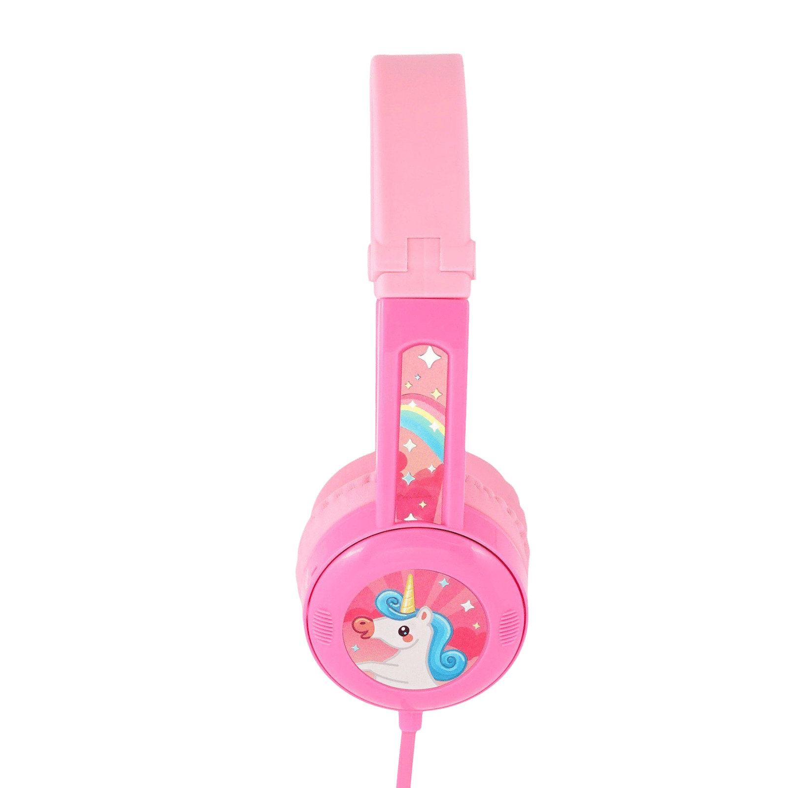 onanoff Buddyphones BP-TRAVEL-PINK Wired Headphone with Mic (On Ear, Pink)_4