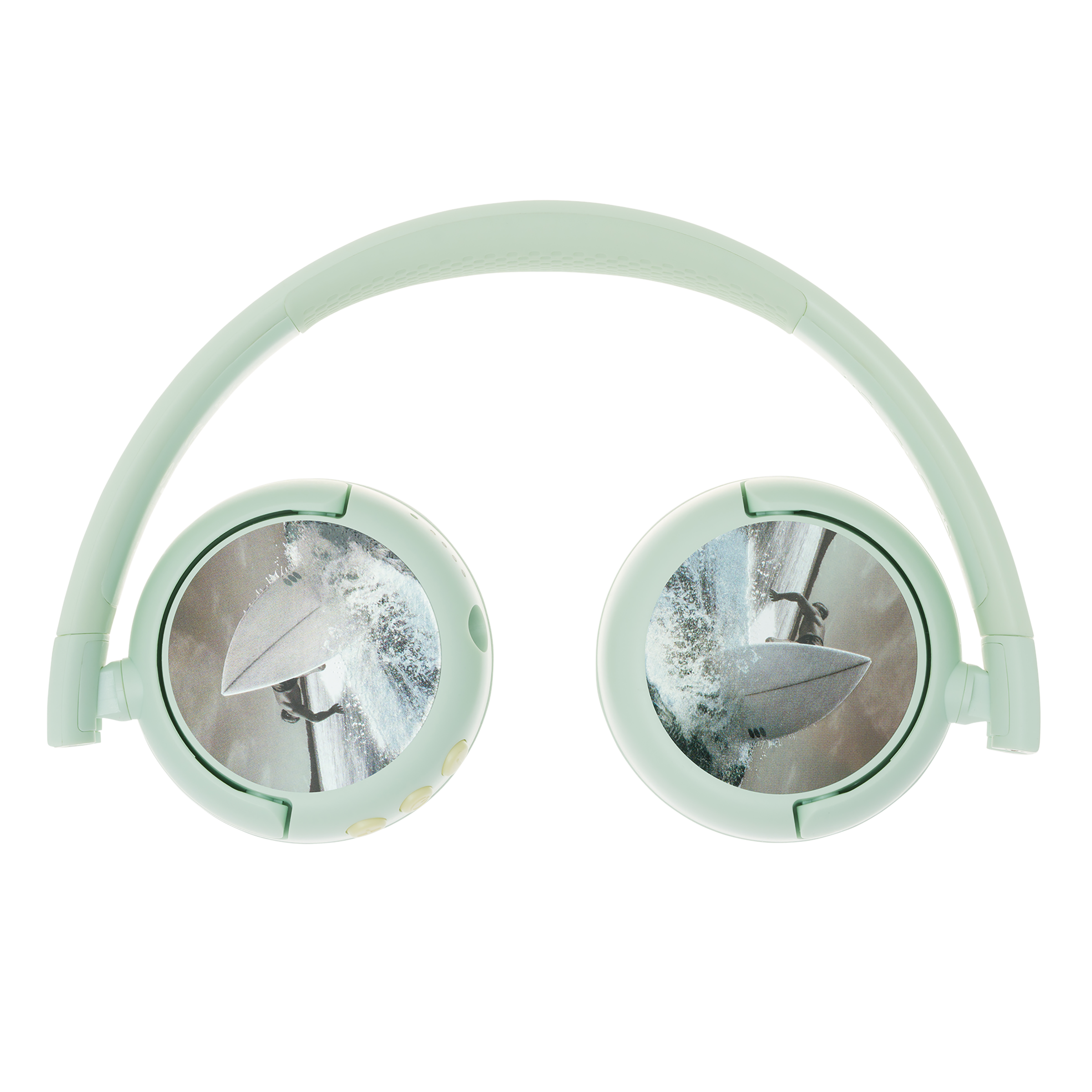 onanoff BuddyPhones Pop Fun Wired Headphone with Mic (On Ear, Green)_3
