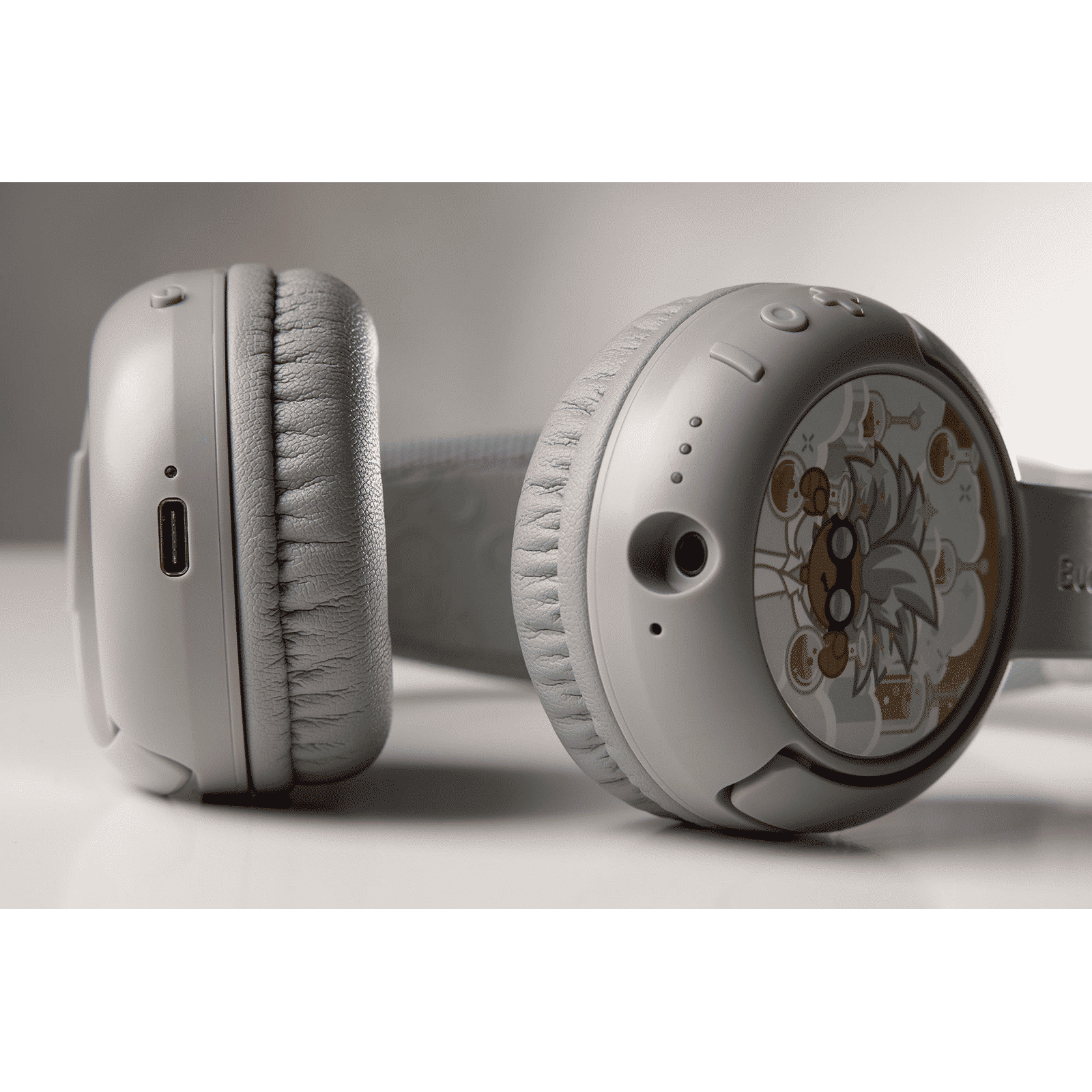 onanoff BuddyPhones Play Plus BT-BP-PLAYP Bluetooth Headphone With Mic (Upto 20 Hours Playback, On Ear, Grey)_6