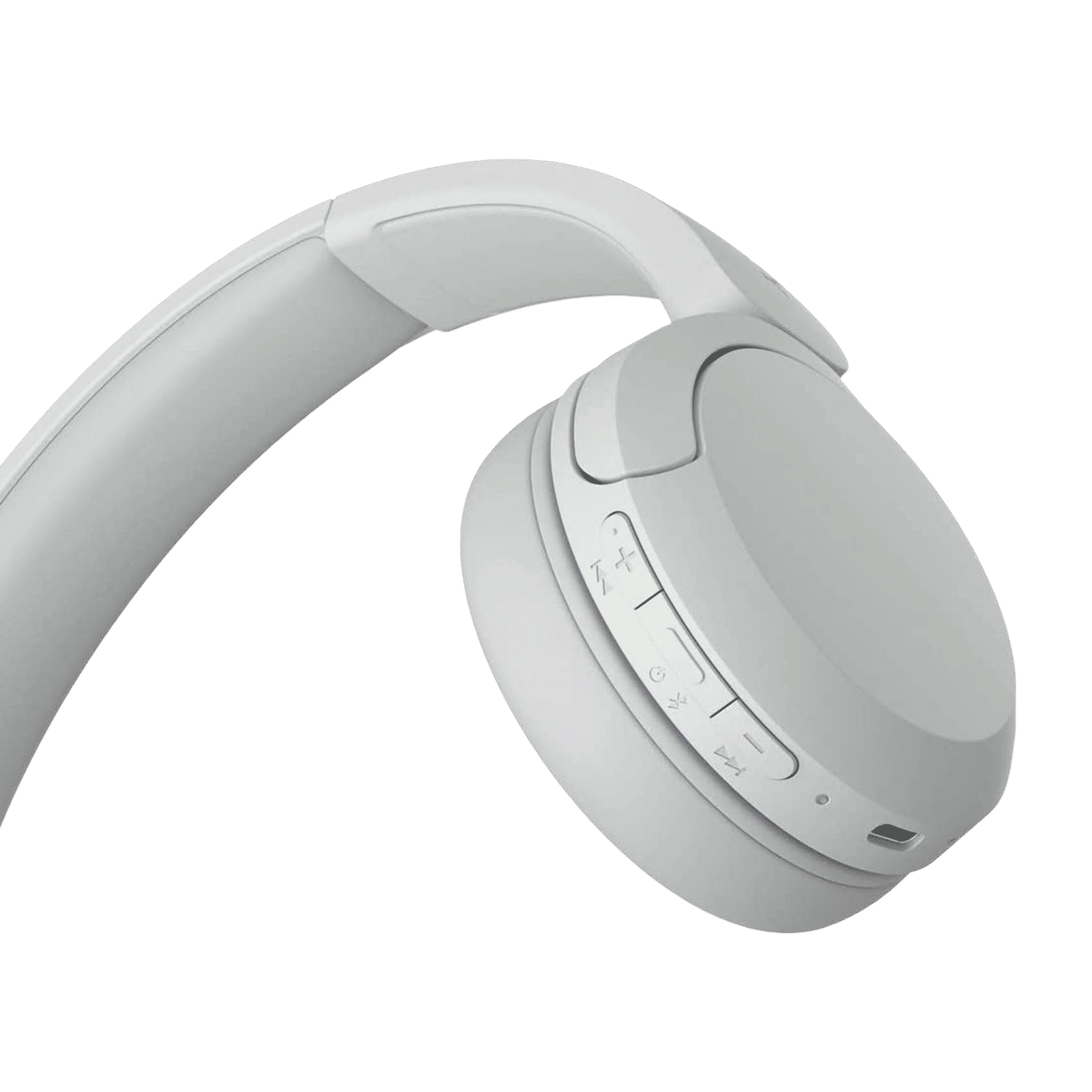 SONY WH-CH520 Bluetooth Headphone with Mic (30mm Driver, On Ear, White)_5