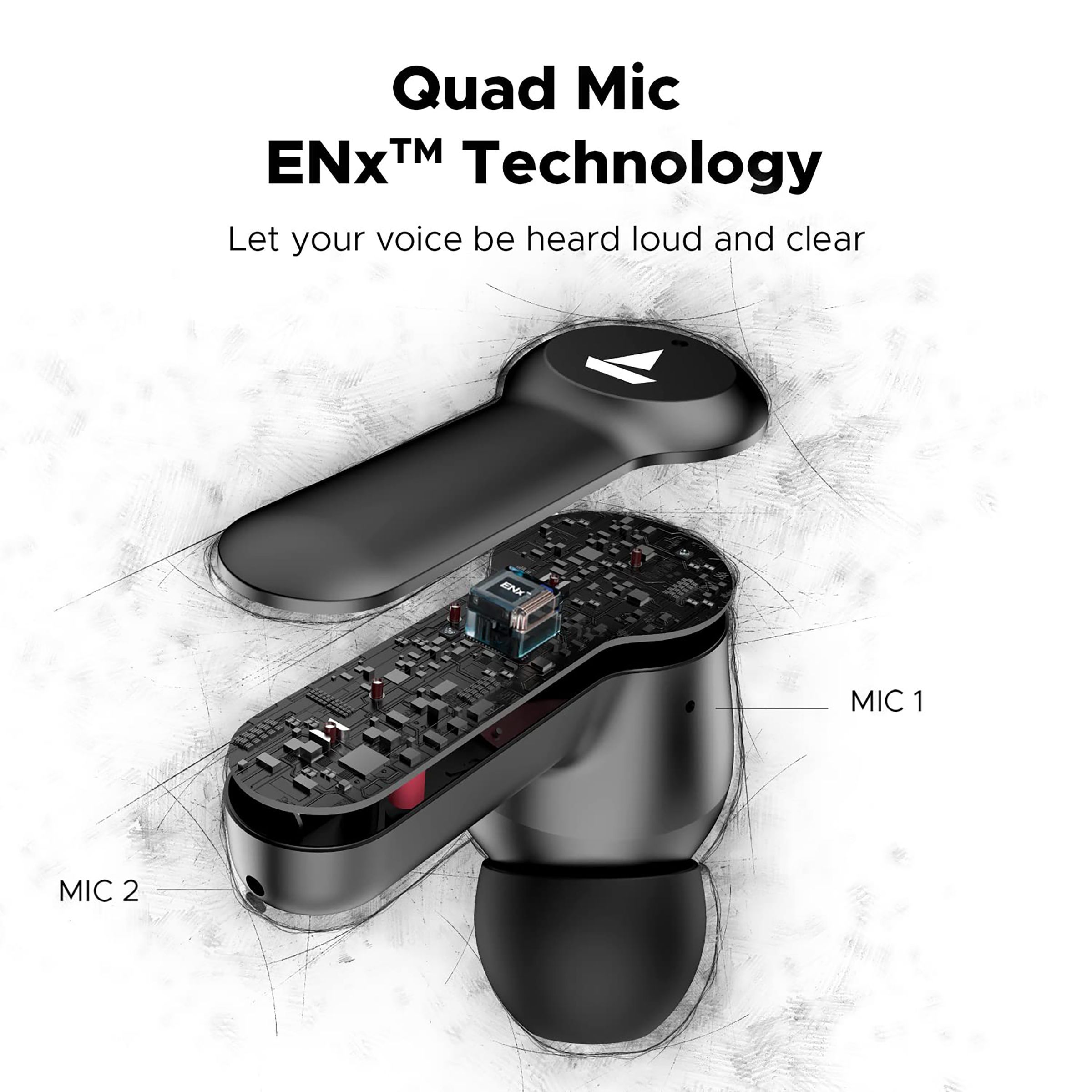 boAt Airdopes Fuel TWS Earbuds with Environmental Noise Cancellation (IPX4 Splash & Sweat Resistant, ASAP Charge, Classic Black)_3