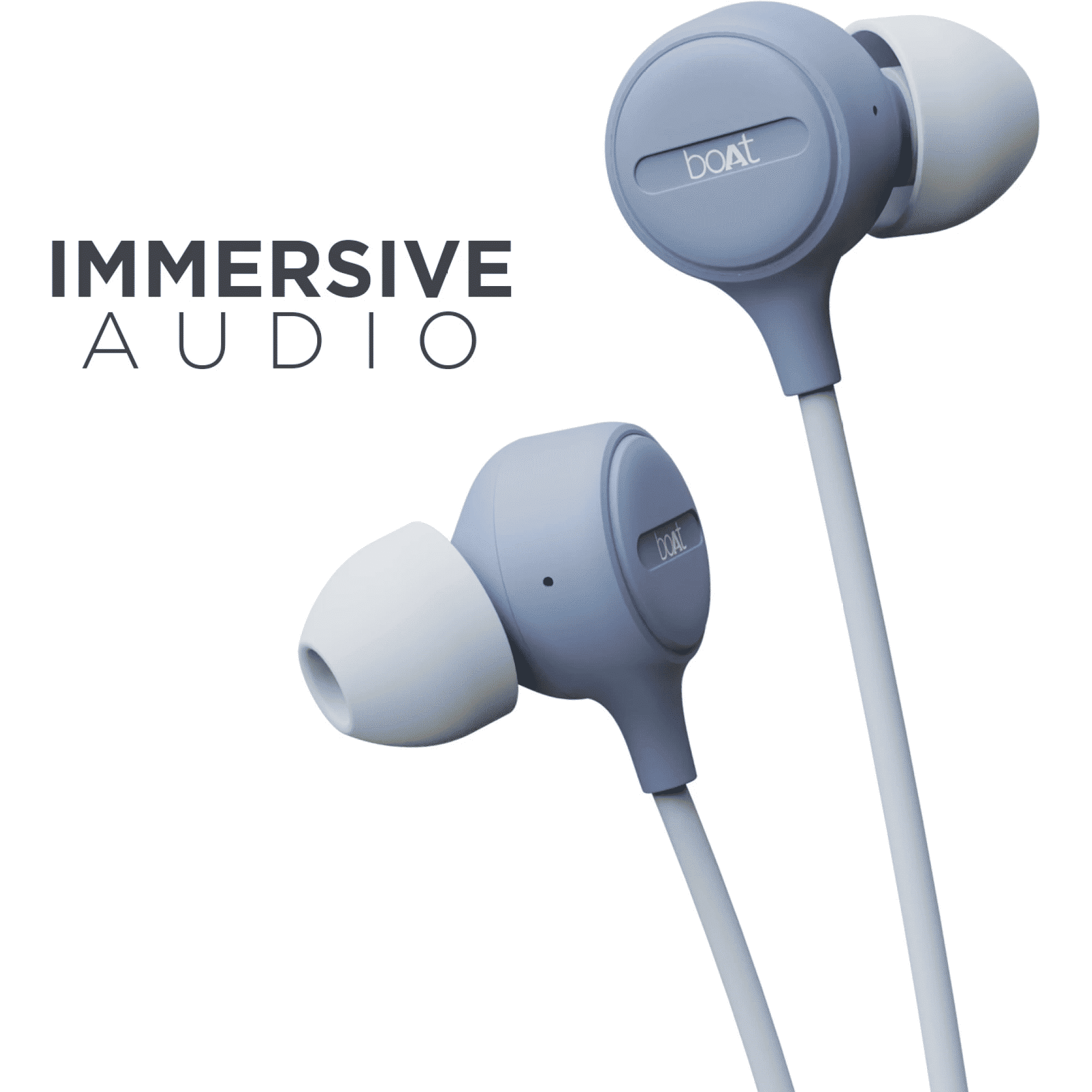 boAt Bassheads 103 Wired Earphone with Mic (In Ear, Purple)_5