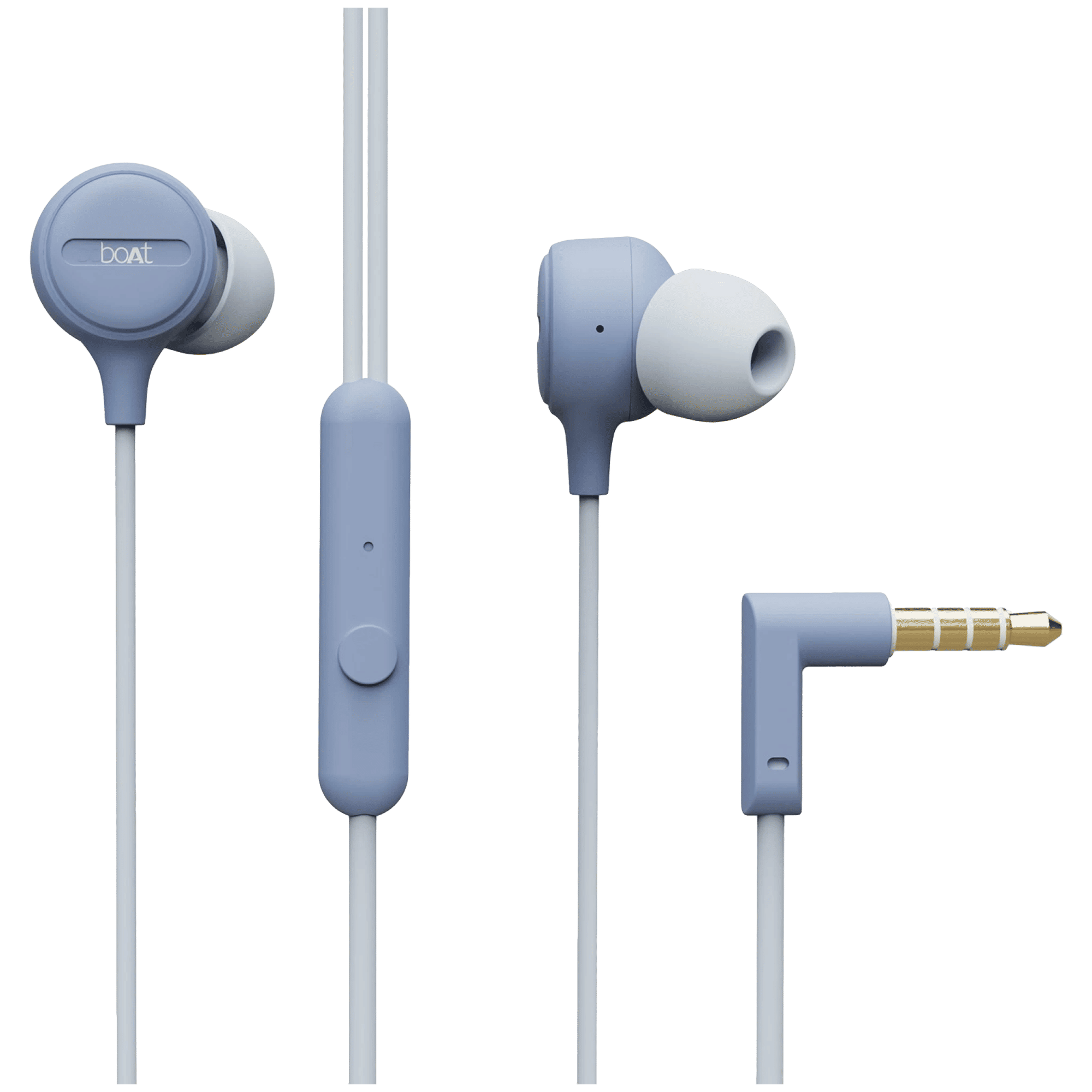 boAt Bassheads 103 Wired Earphone with Mic (In Ear, Purple)_1