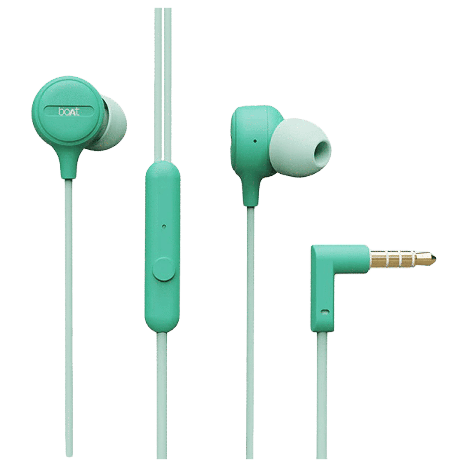boAt Bassheads 103 Wired Earphone with Mic (In Ear, Green)_1