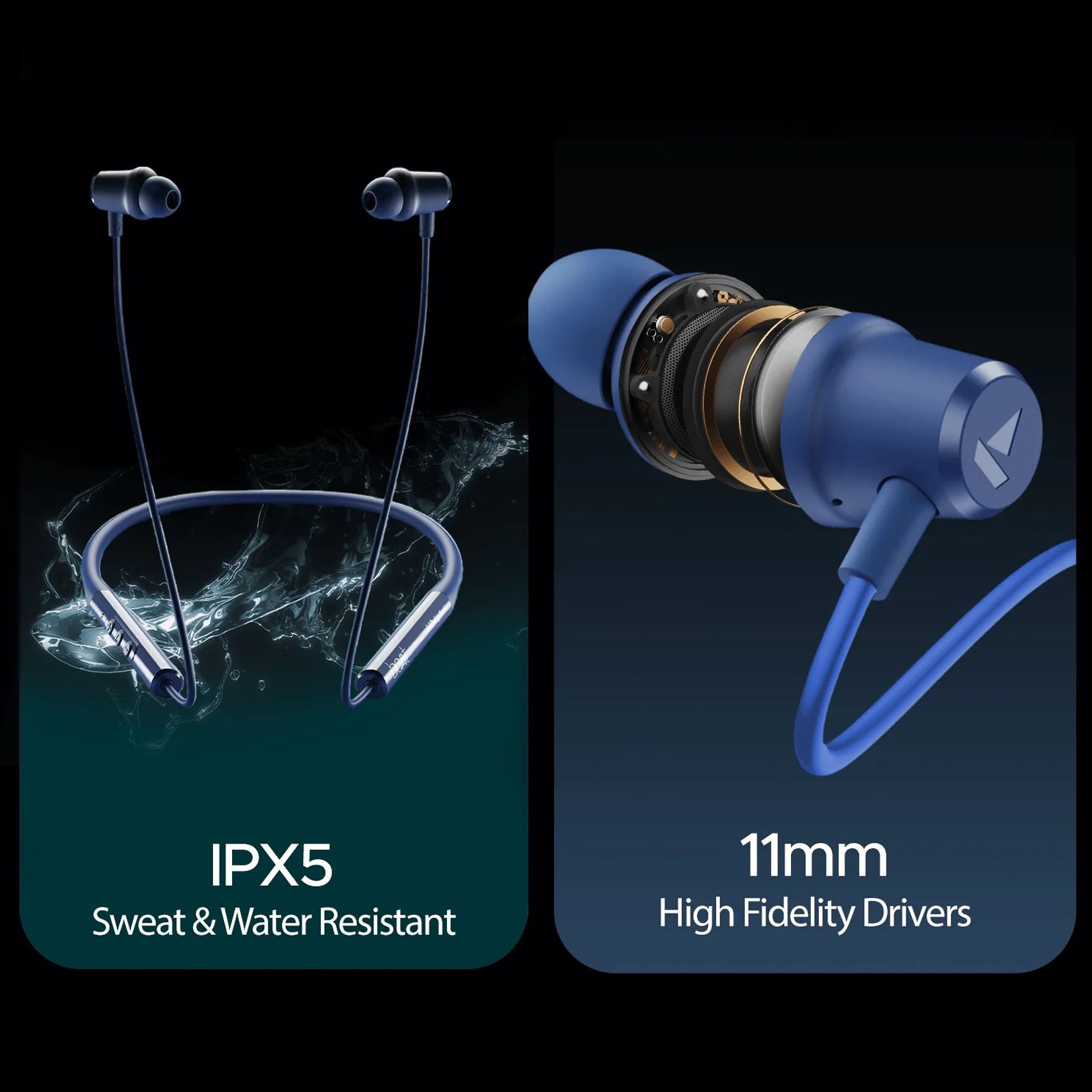 boAt Nirvana 525 ANC Neckband with Active Noise Cancellation (IPX5 Water Resistant, Dual Pairing, Celestial Blue) boAt Nirvana 525 ANC Neckband with Active Noise Cancellation (IPX5 Water Resistant, Dual Pairing, Celestial Blue)_6