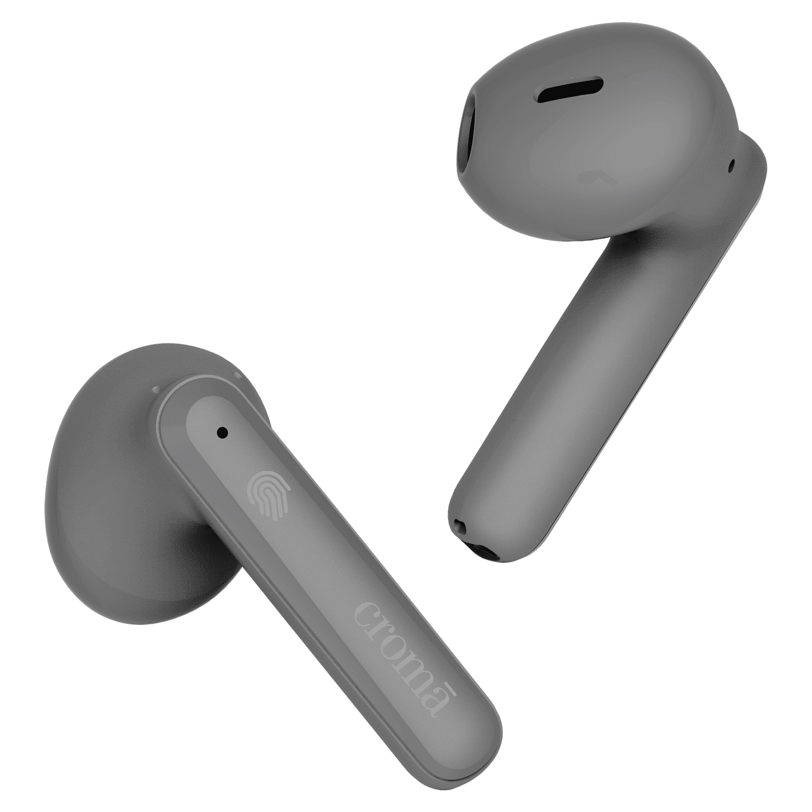 Croma TWS Earbuds with Environmental Noise Cancellation (IPX4 Water Resistant, Fast Charging, Grey Blue)_12