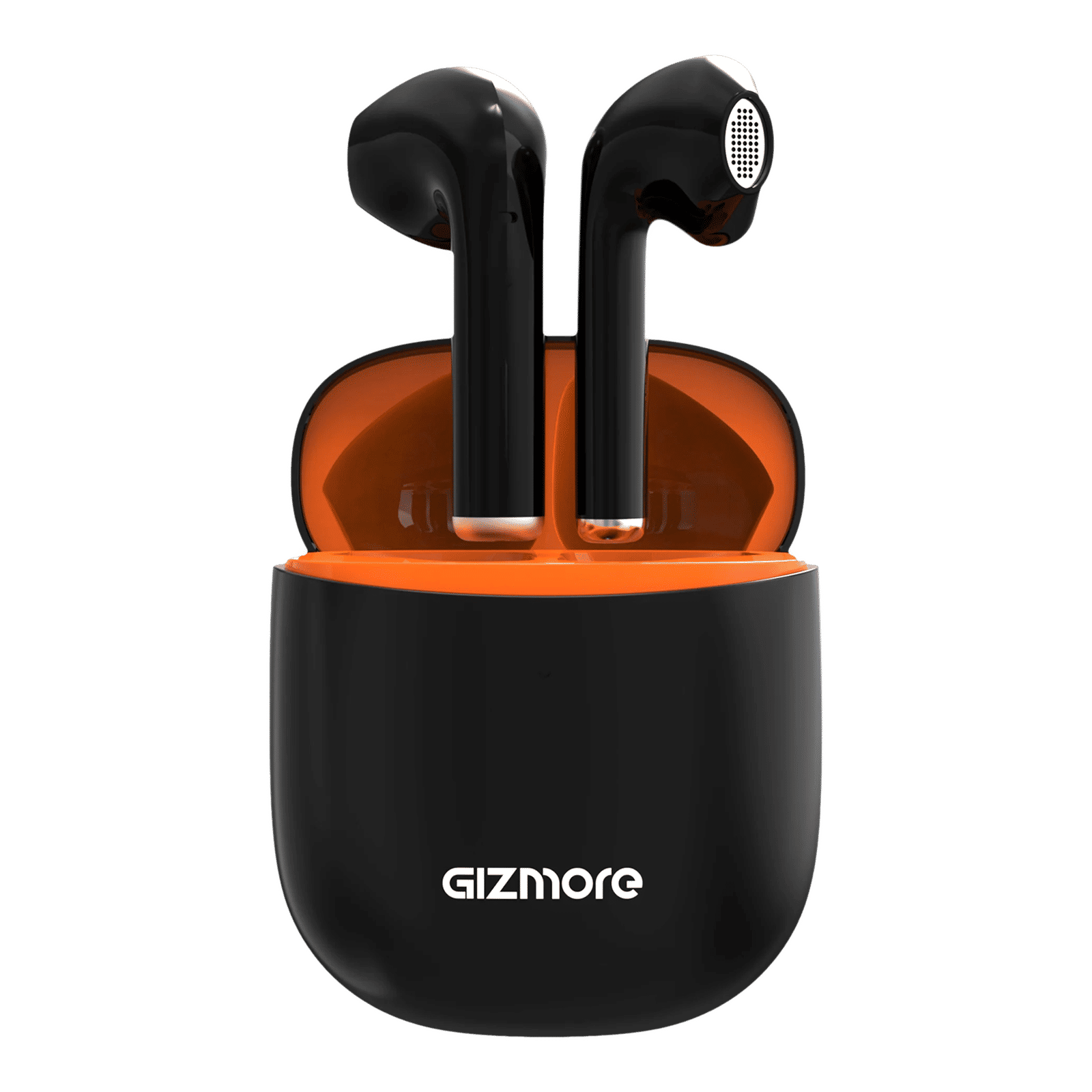 Gizmore 801 Air TWS Earbuds with Environmental Noise Cancellation (IPX5 Water Resistant, 25 Hours Playback, Black)_1