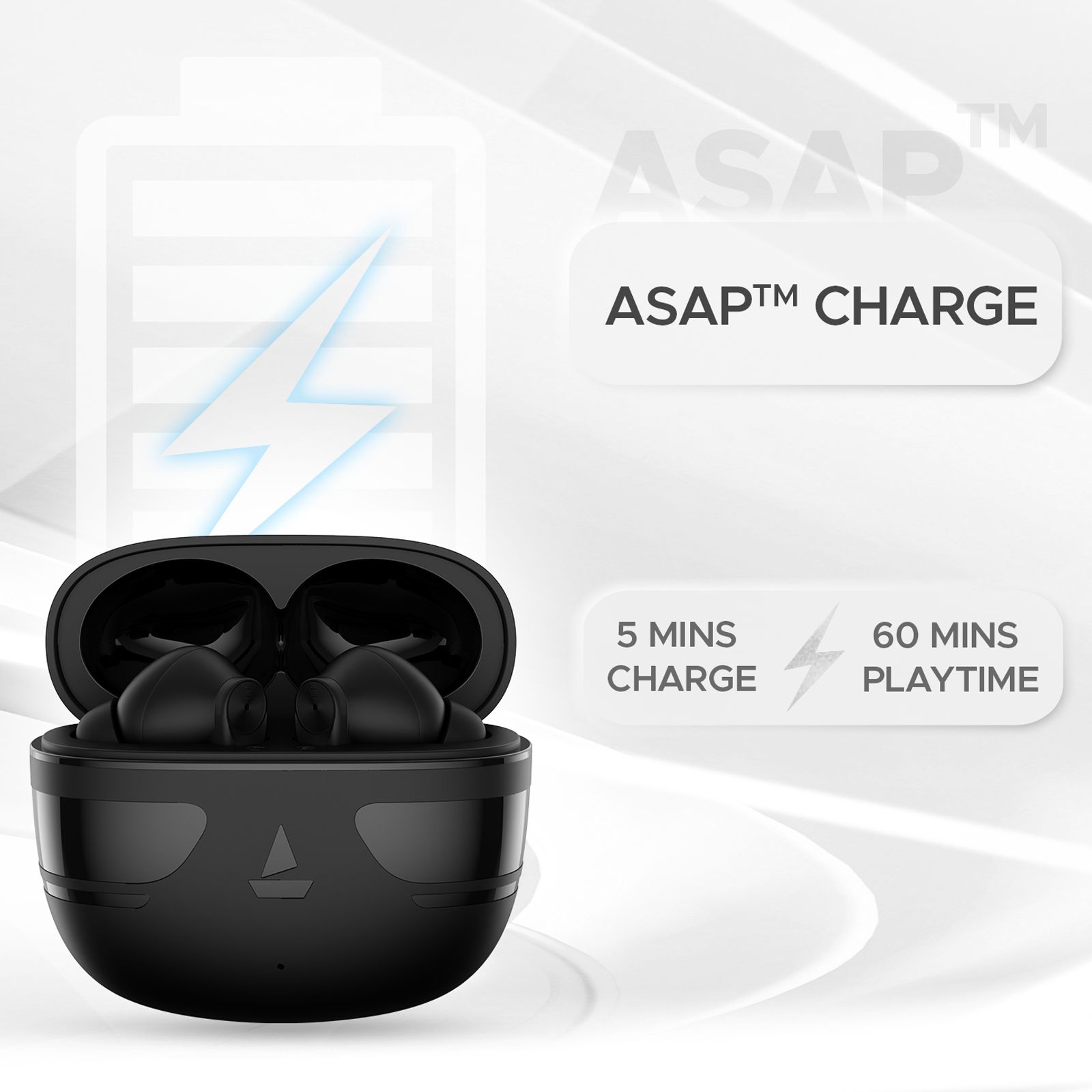 boAt Airdopes Kick TWS Earbuds with Environmental Noise Cancellation (IPX5 Water Resistant, Beast Mode, Carbon Black) boAt Airdopes Kick TWS Earbuds with Environmental Noise Cancellation (IPX5 Water Resistant, Beast Mode, Carbon Black)_5