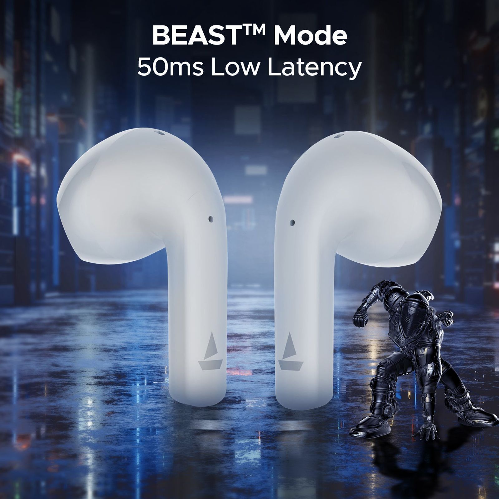 boAt Airdopes 125 TWS Earbuds with Environmental Noise Cancellation (IPX5 Water Resistant, ASAP Charge, Celestial White)_3