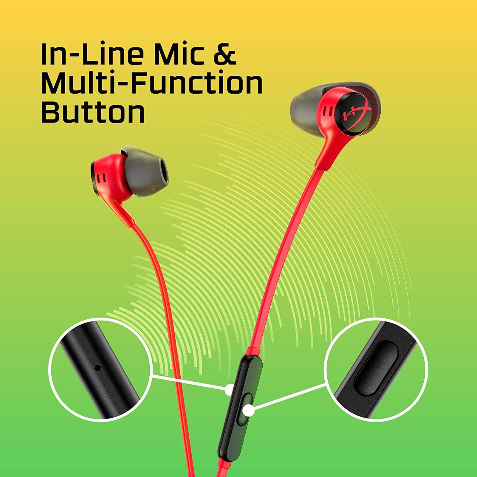 HyperX Cloud Earbuds II 70N24AA Wired Earphone with Mic (In Ear, Black)_3