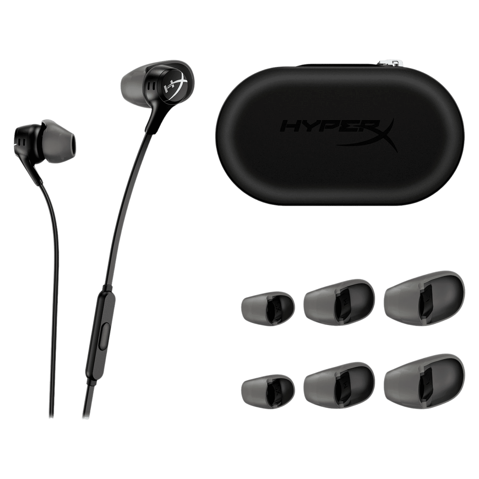 HyperX Cloud Earbuds II 70N24AA Wired Earphone with Mic (In Ear, Black)_7