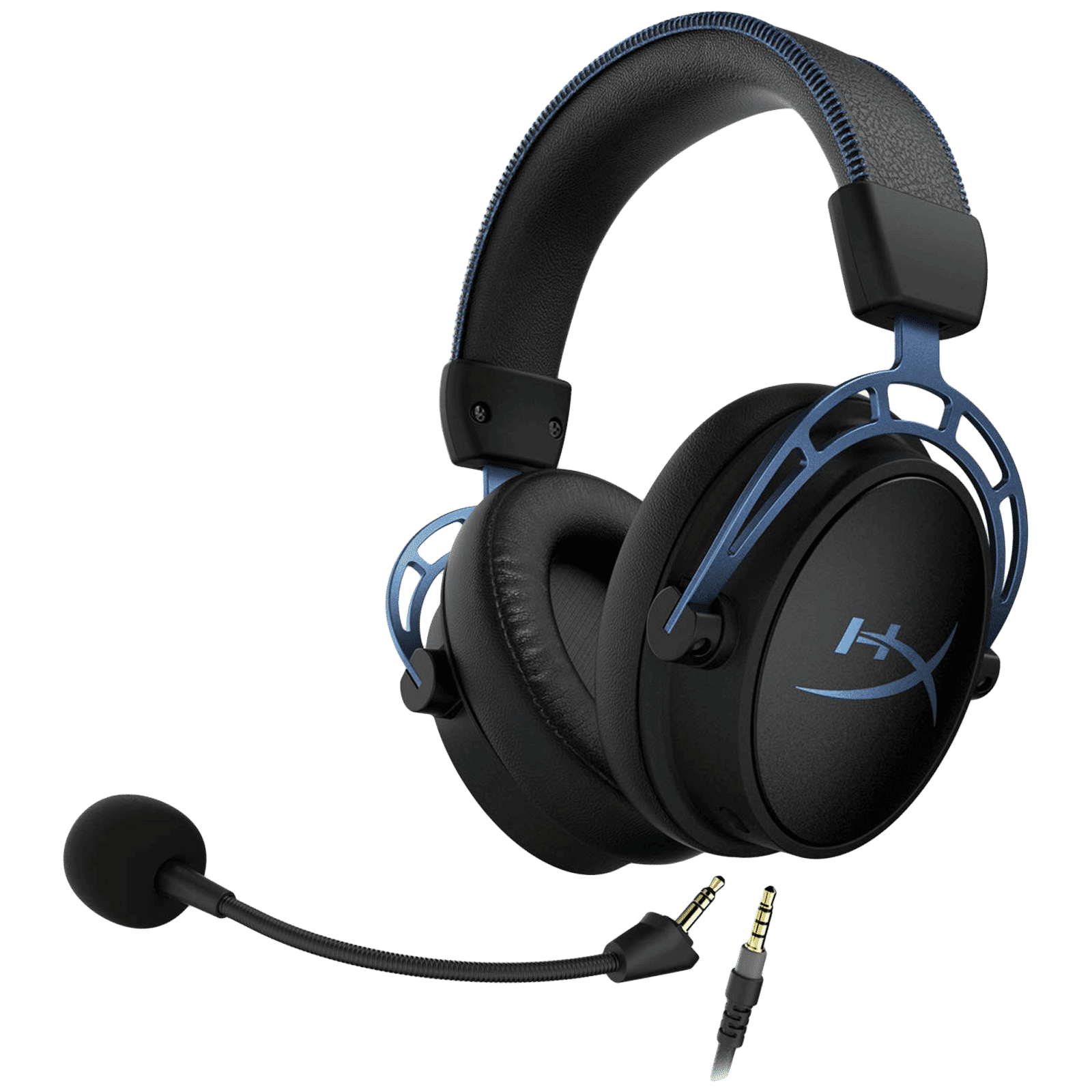 HyperX Cloud Alpha S 4P5L3AA Wired Gaming Headset with Passive Noise Cancellation (Advanced Audio Control Mixer, Over Ear, Blue)_4