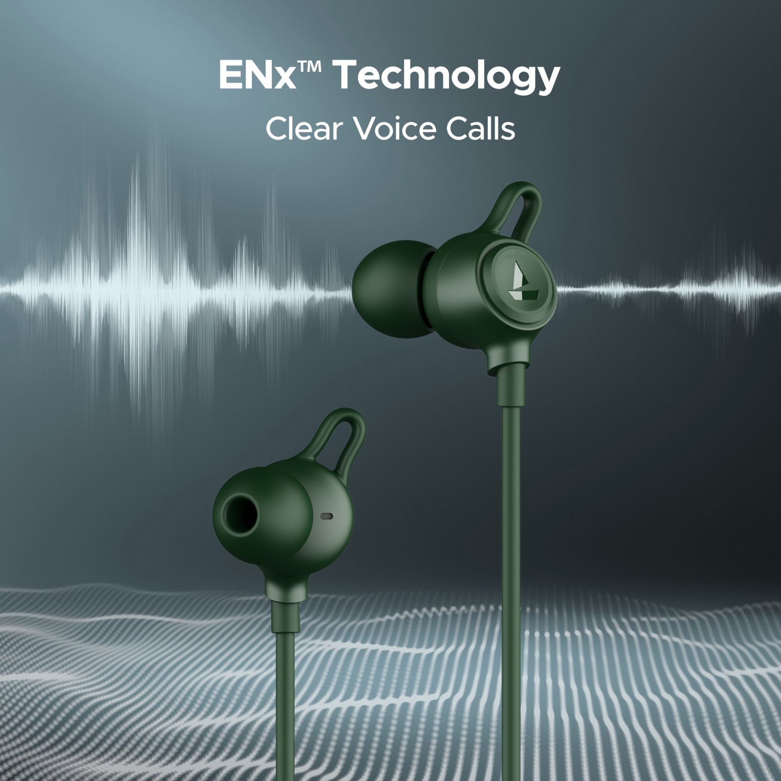 boAt Rockerz 109 Neckband with Environmental Noise Cancellation (IPX5 Water & Sweat Resistant, ASAP Charge, Fern Green)_6