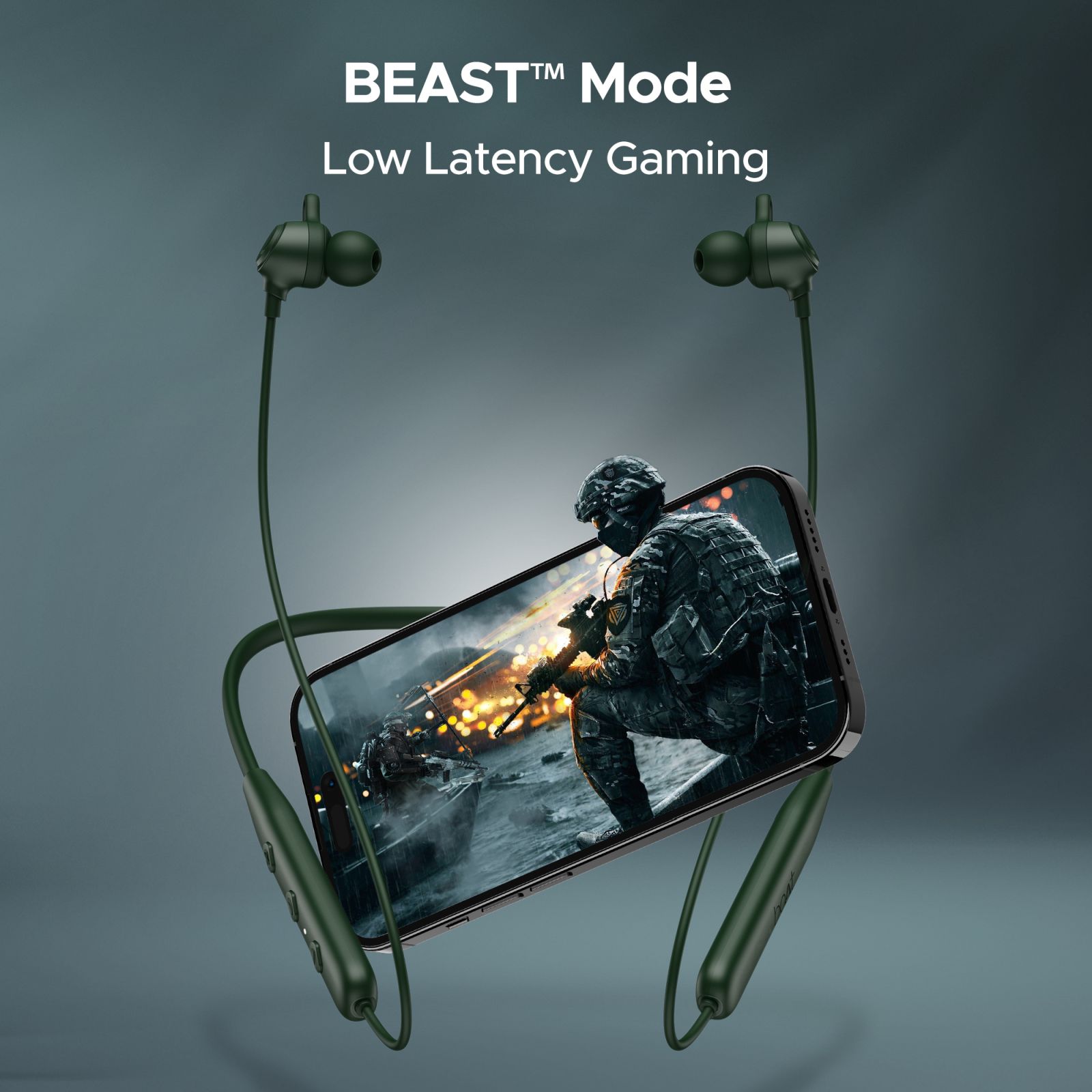 boAt Rockerz 109 Neckband with Environmental Noise Cancellation (IPX5 Water & Sweat Resistant, ASAP Charge, Fern Green)_7